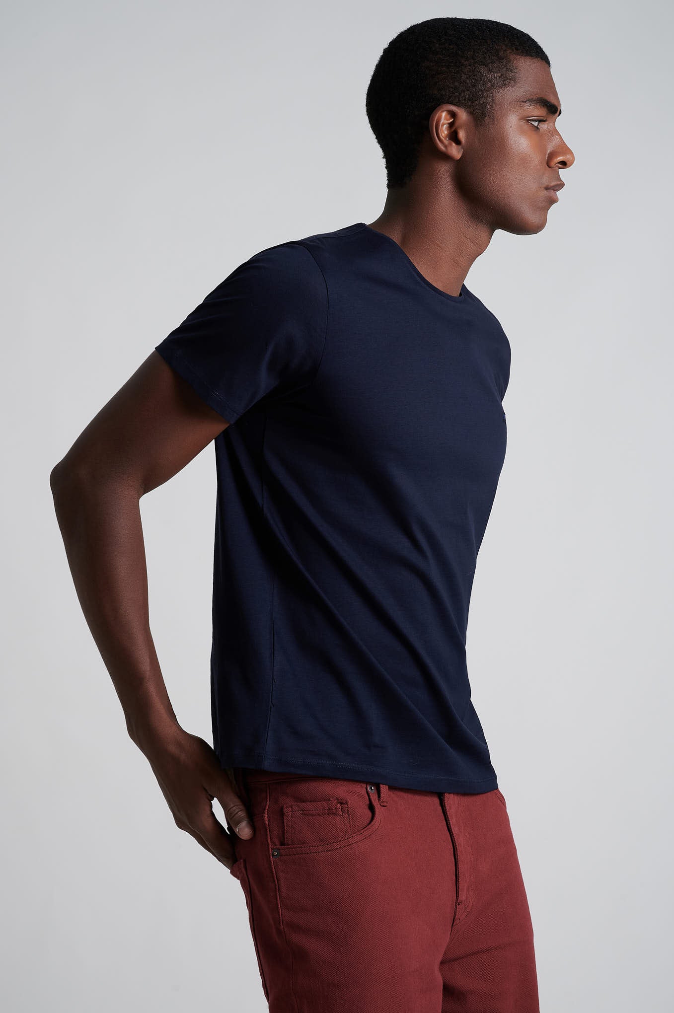 Mercerized cotton short sleeves t-shirt - Image 7