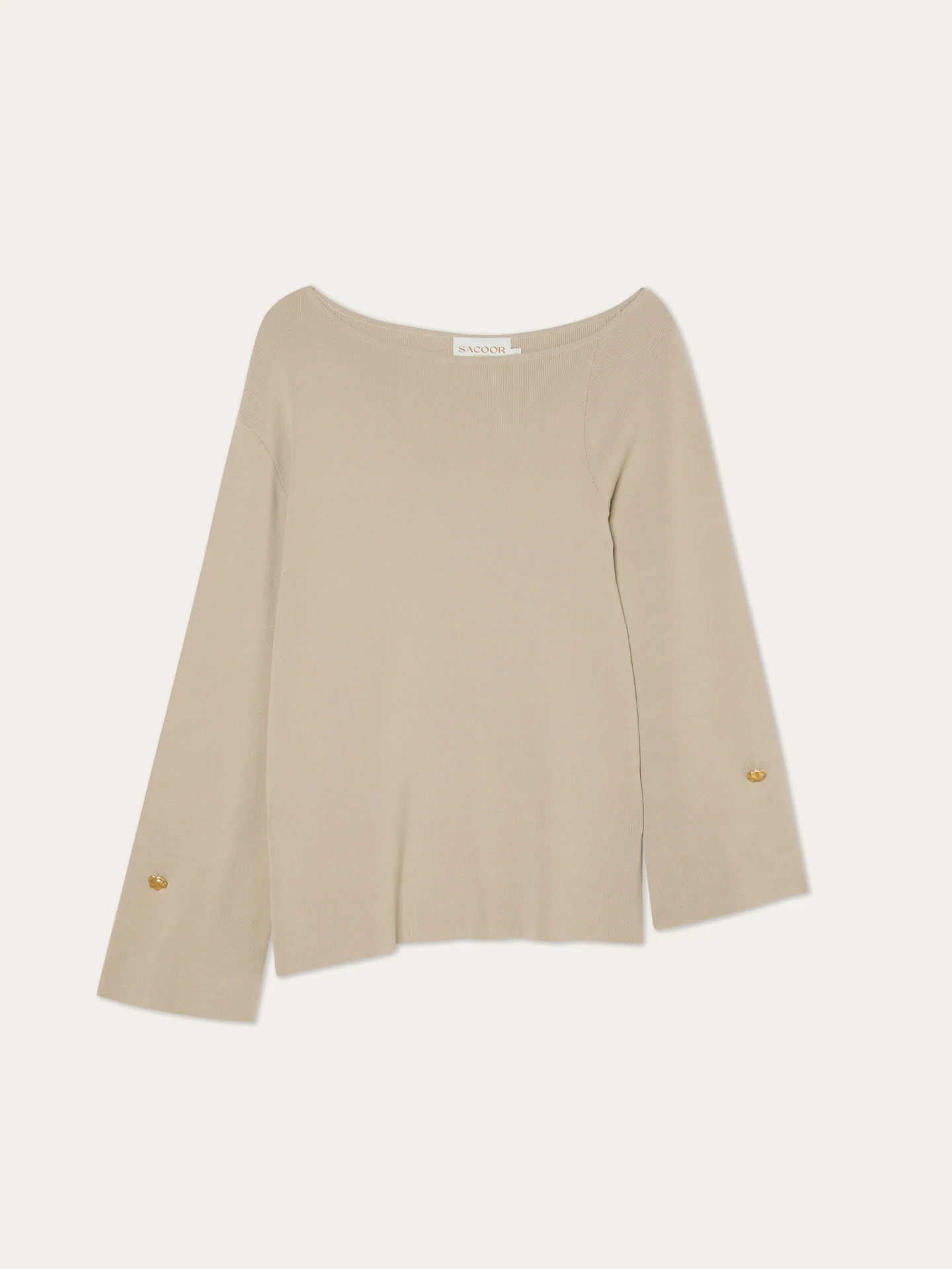 Off-shoulder Sweater In Viscose blend - Image 5