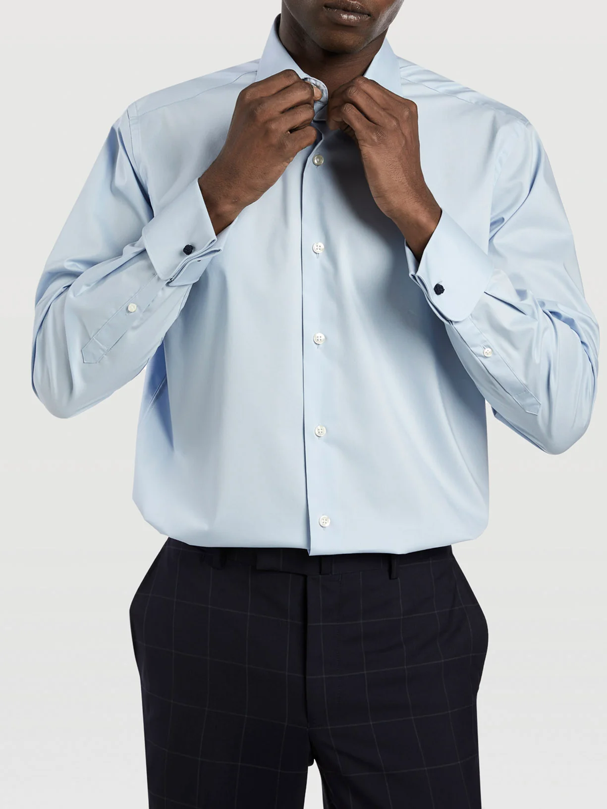 OXFORD COLLAR REGULAR FIT DOUBLE CUFF
