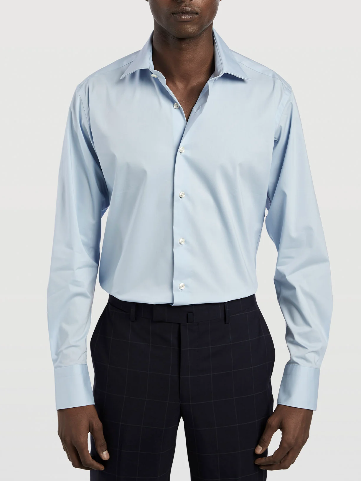 OXFORD COLLAR SLIM FIT SINGLE CUFF - Image 2