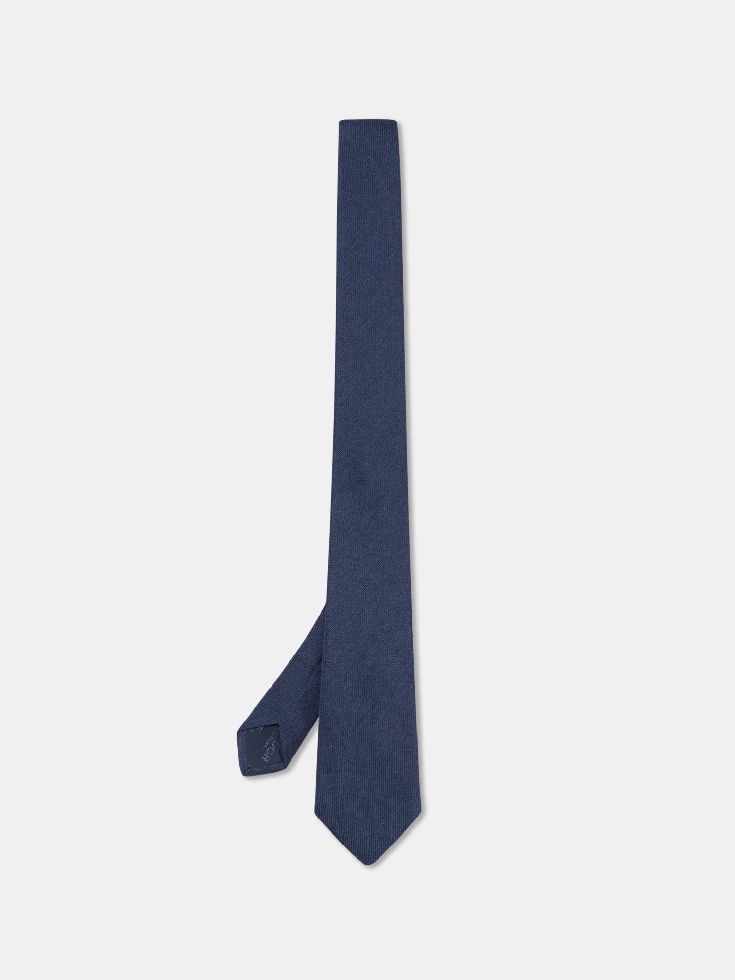 Plain 100% Silk Tie 7,5cm - Image 3
