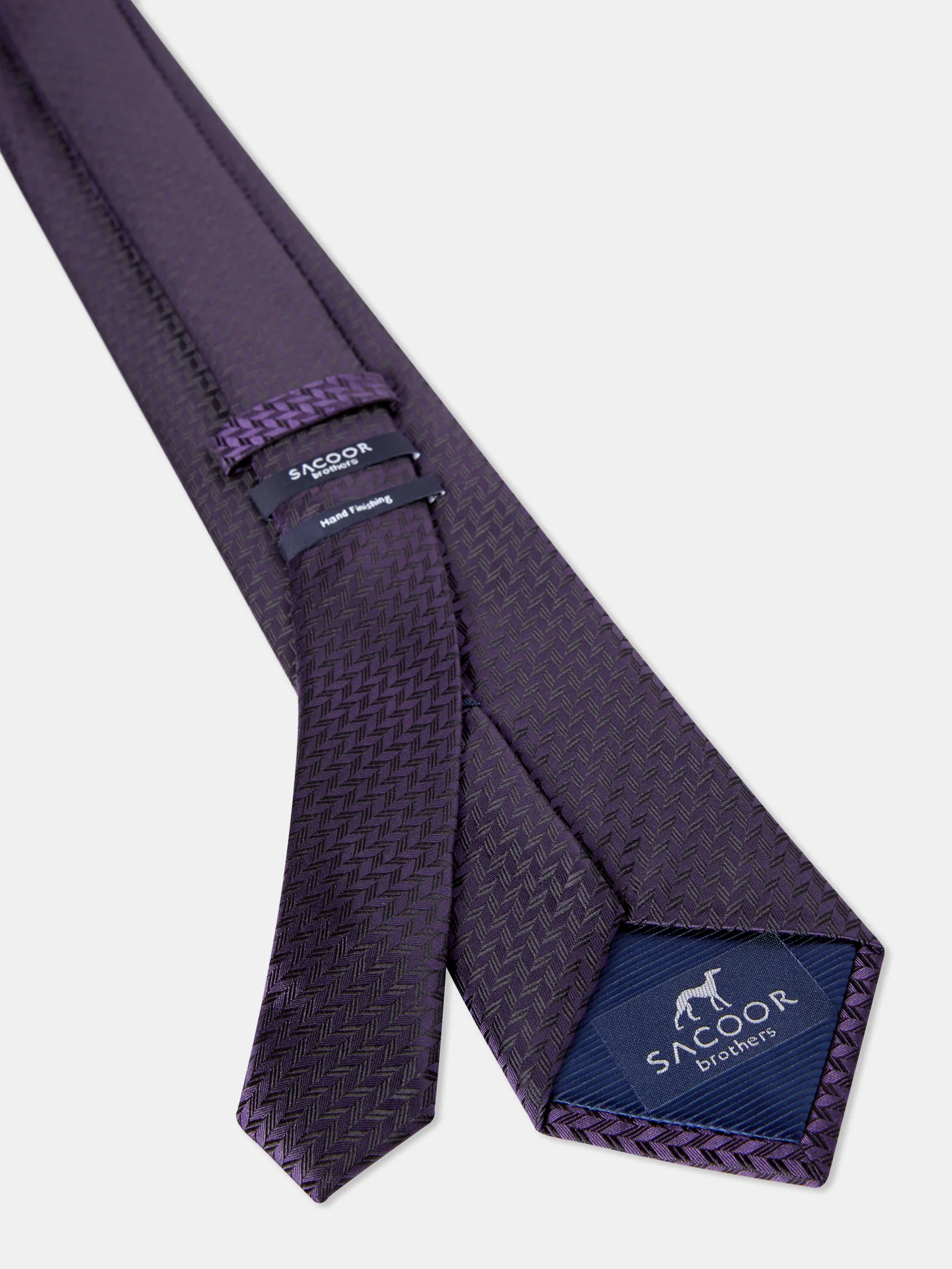 Plain 100% Silk Tie 7,5cm - Image 16