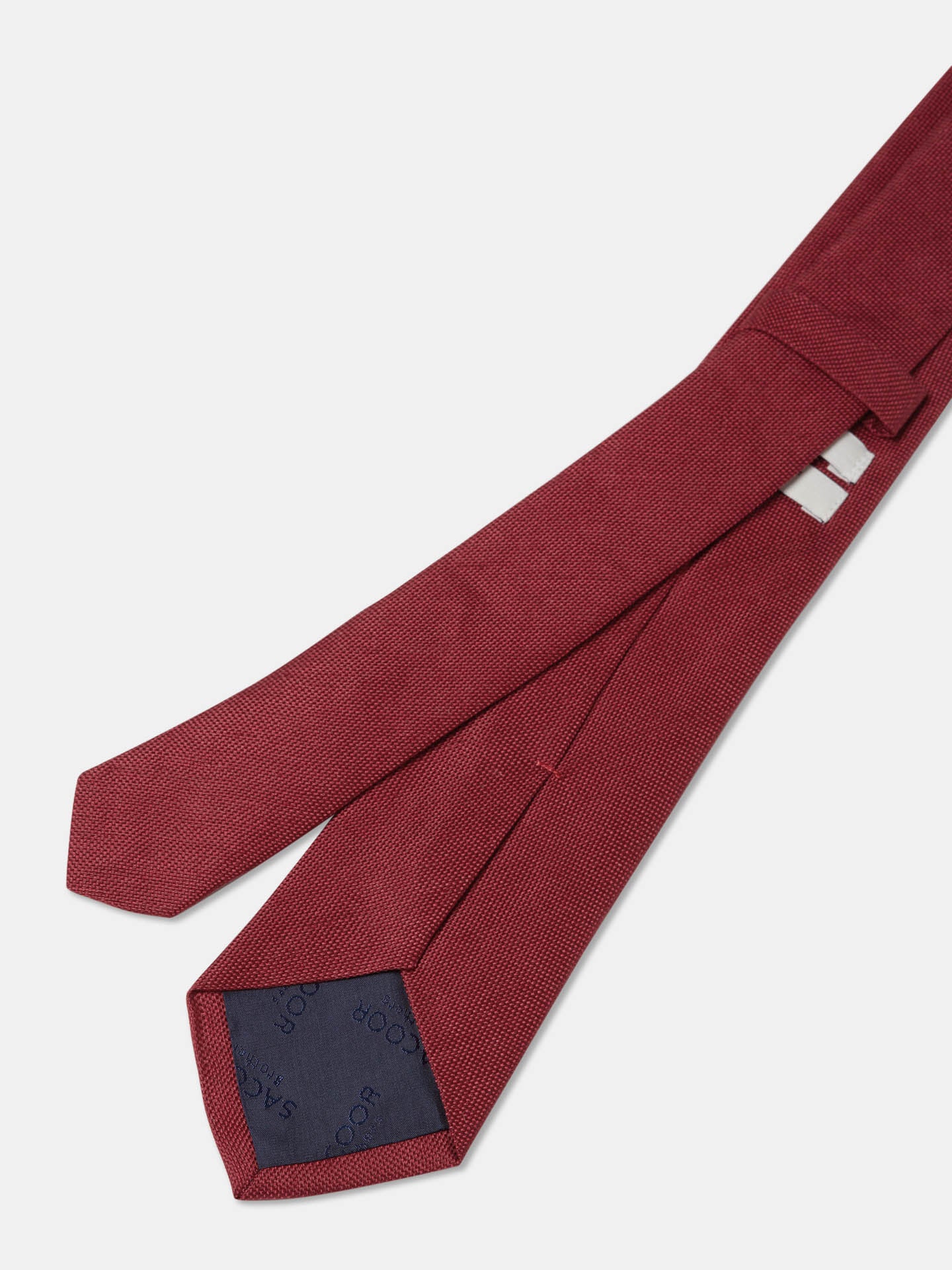 Plain 100% Silk Tie 7,5cm - Image 4