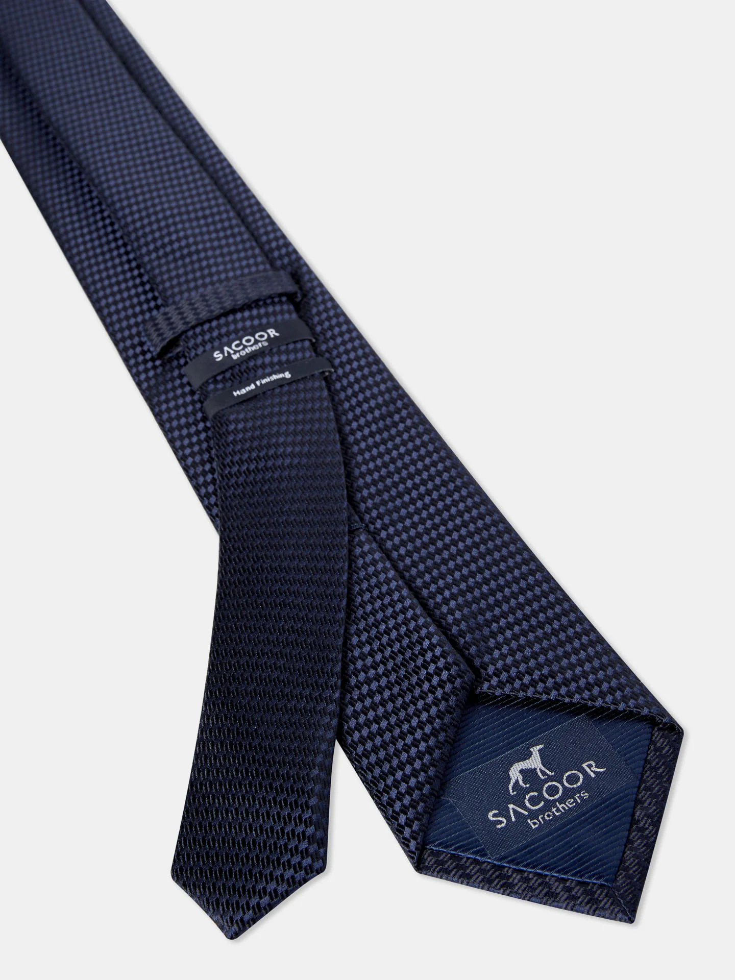 Plain 100% Silk Tie 7,5cm - Image 6