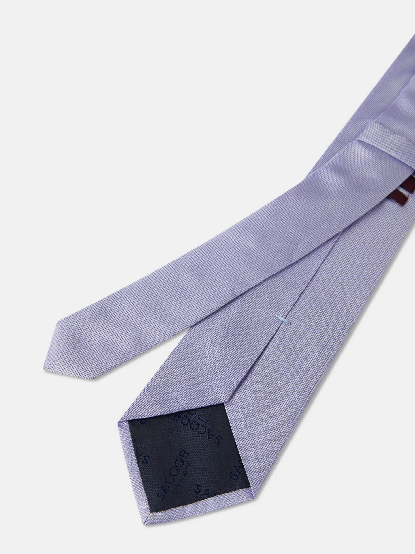Plain 100% Silk Tie 7,5cm - Image 6