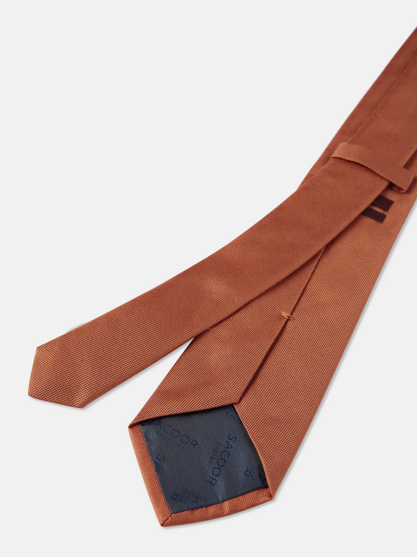 Plain 100% Silk Tie 7,5cm - Image 8