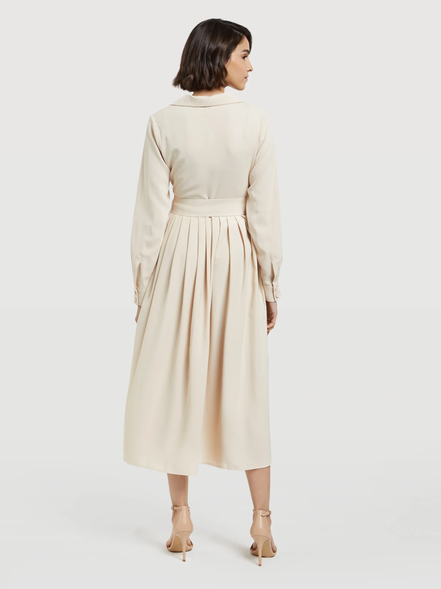 Pleated Skirt Dress - Image 3