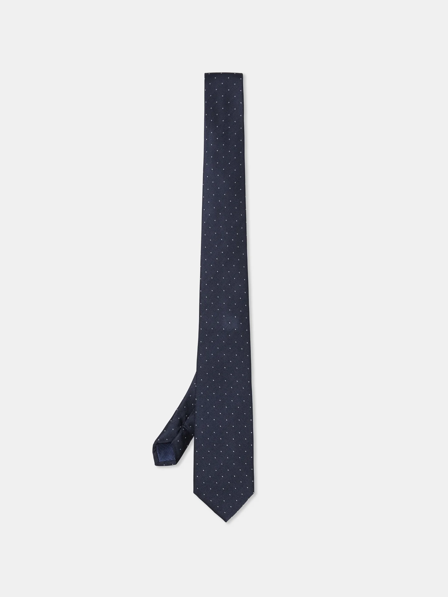 Polka Dot Pattern Tie 100% Silk 7,5cm