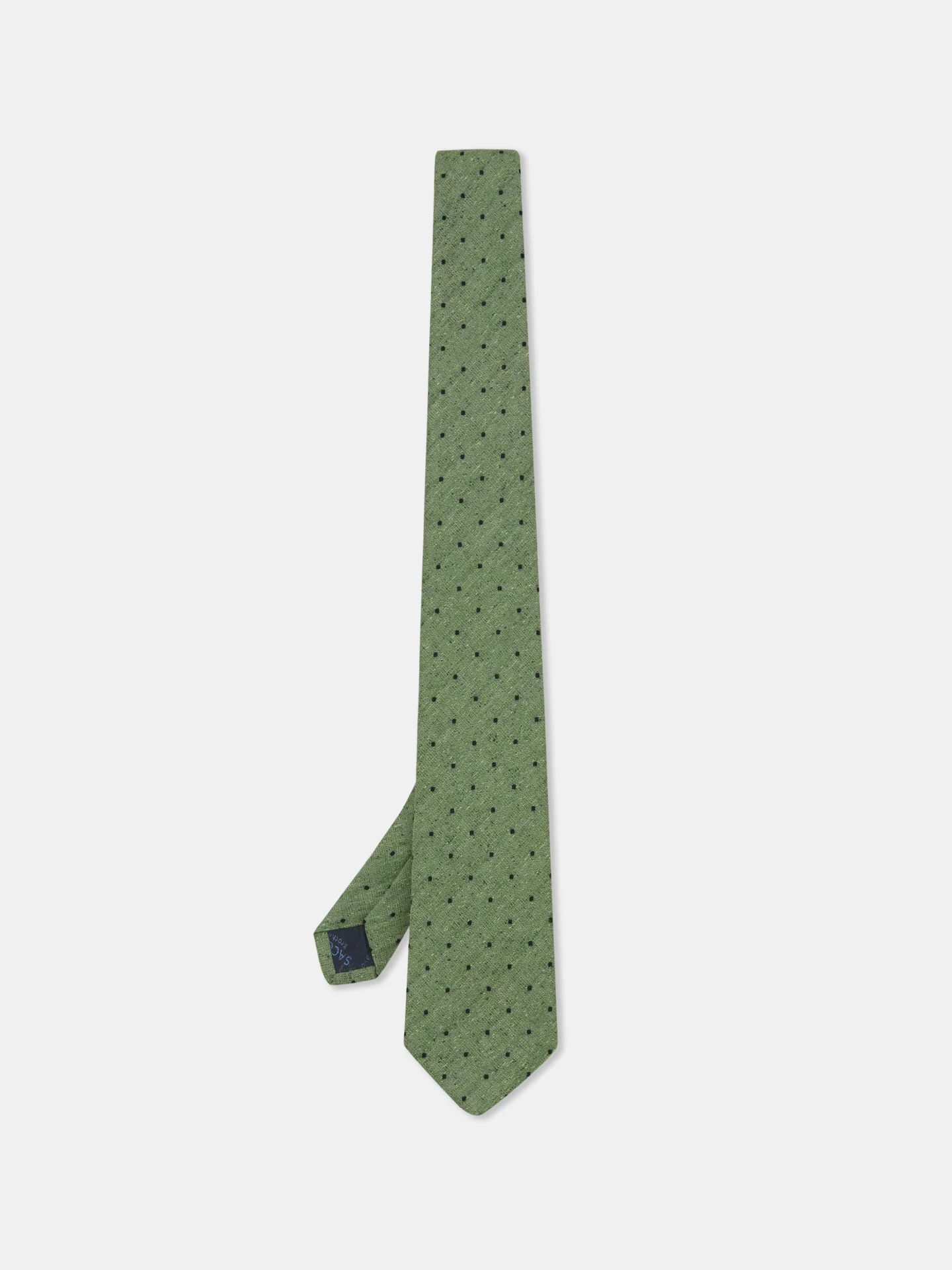 Polka Dot Pattern Tie 100% Silk 8cm