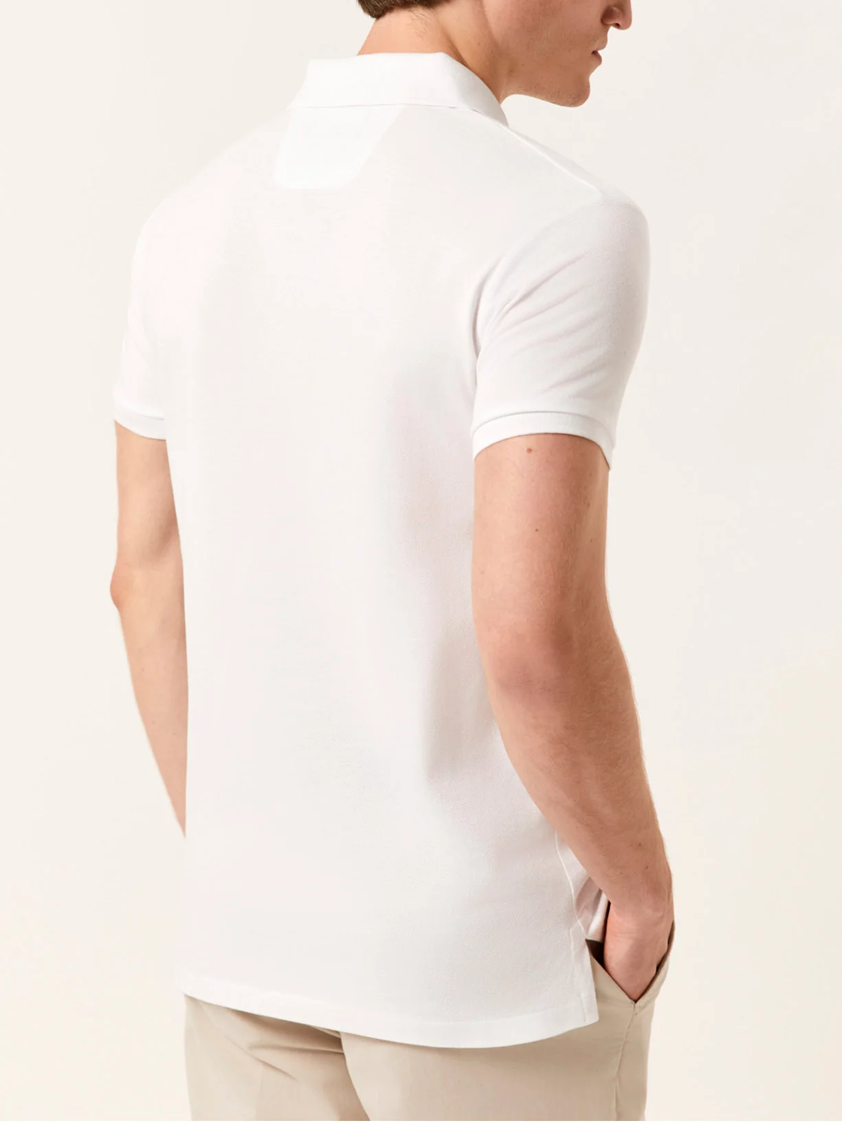 Premium slim Fit Piqué Polo in 100% BCI Cotton - Image 4