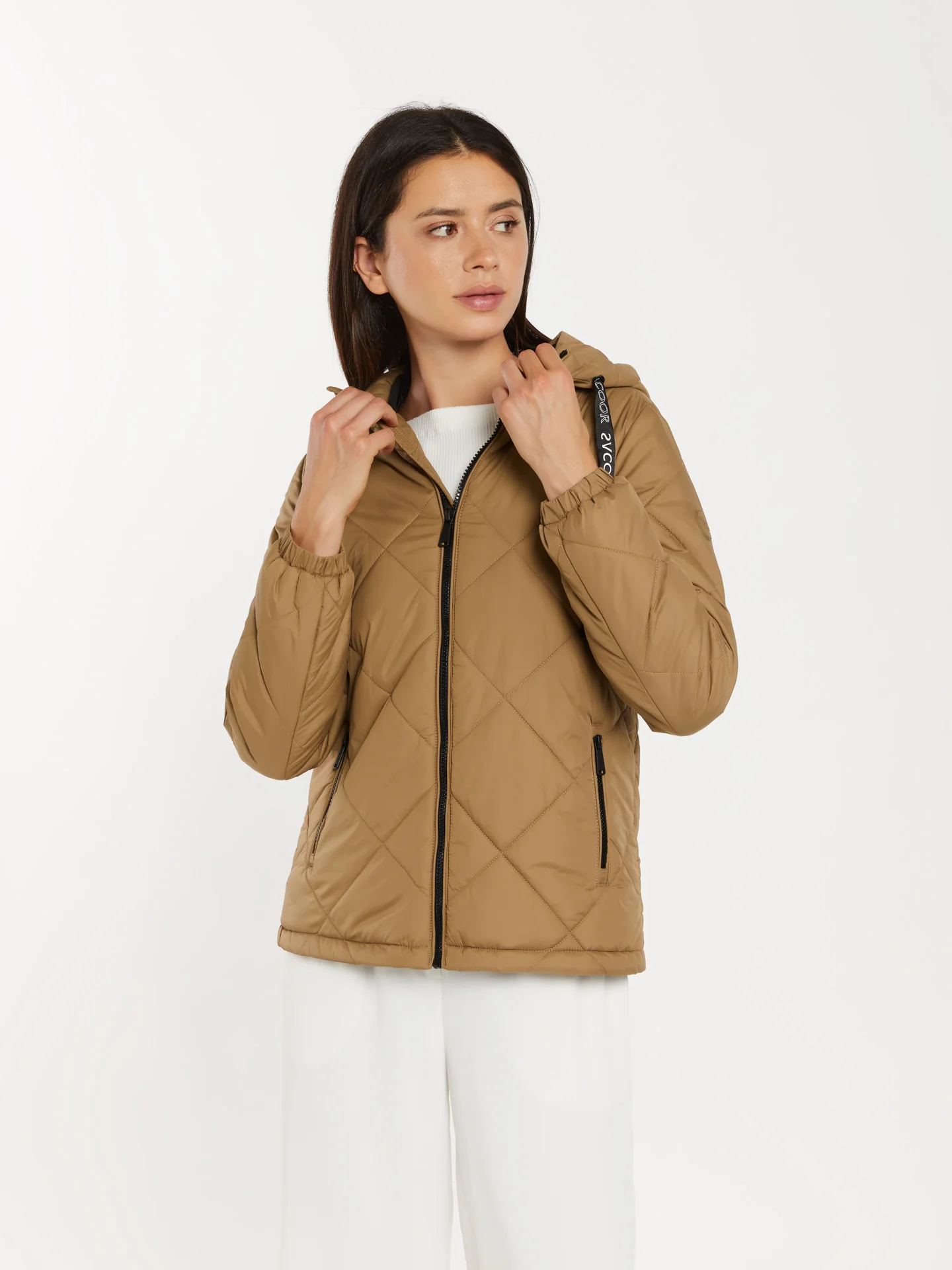 Puffer jacket with hood - Image 2