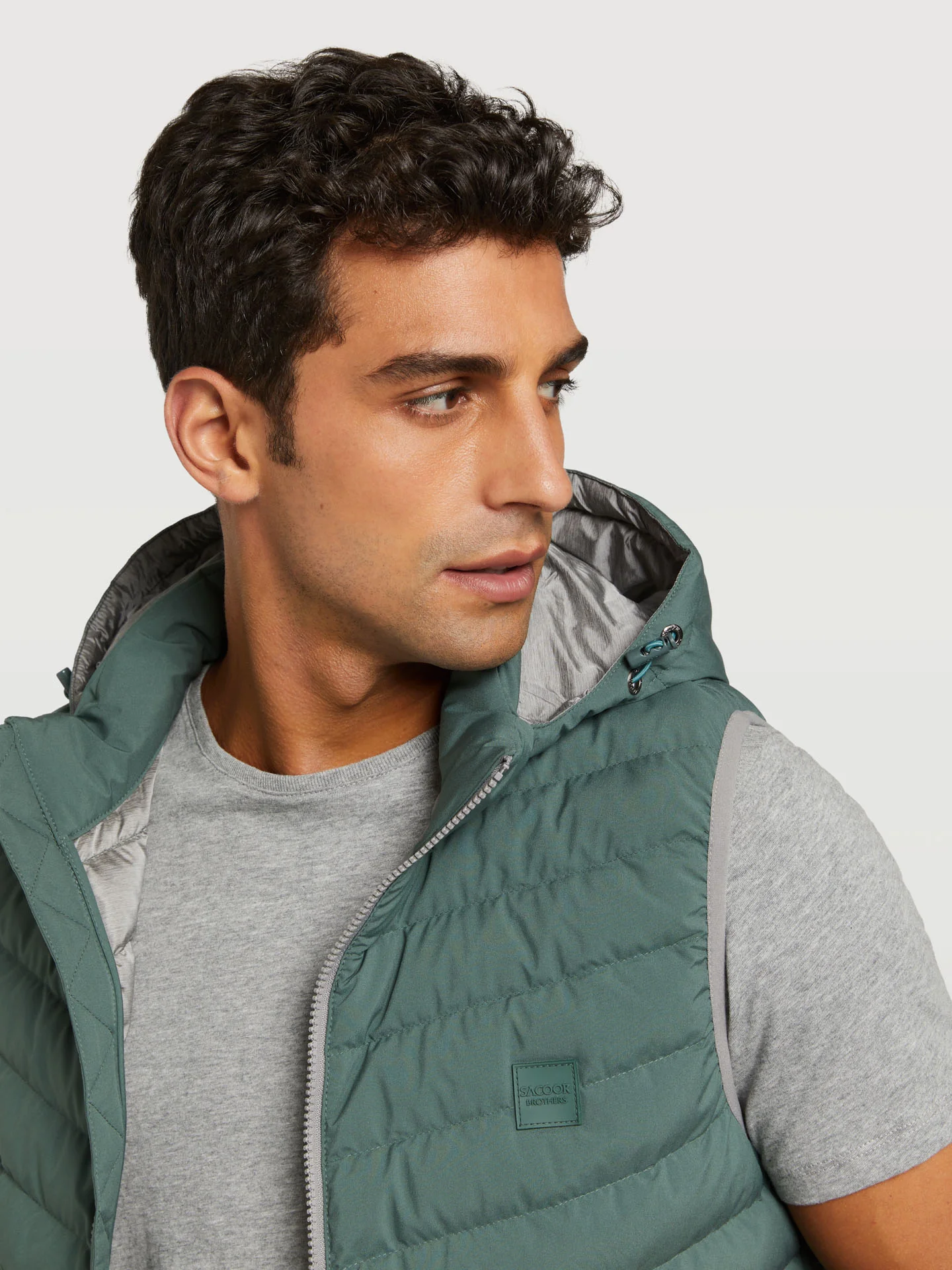 Recycled lightdown vest - Image 8