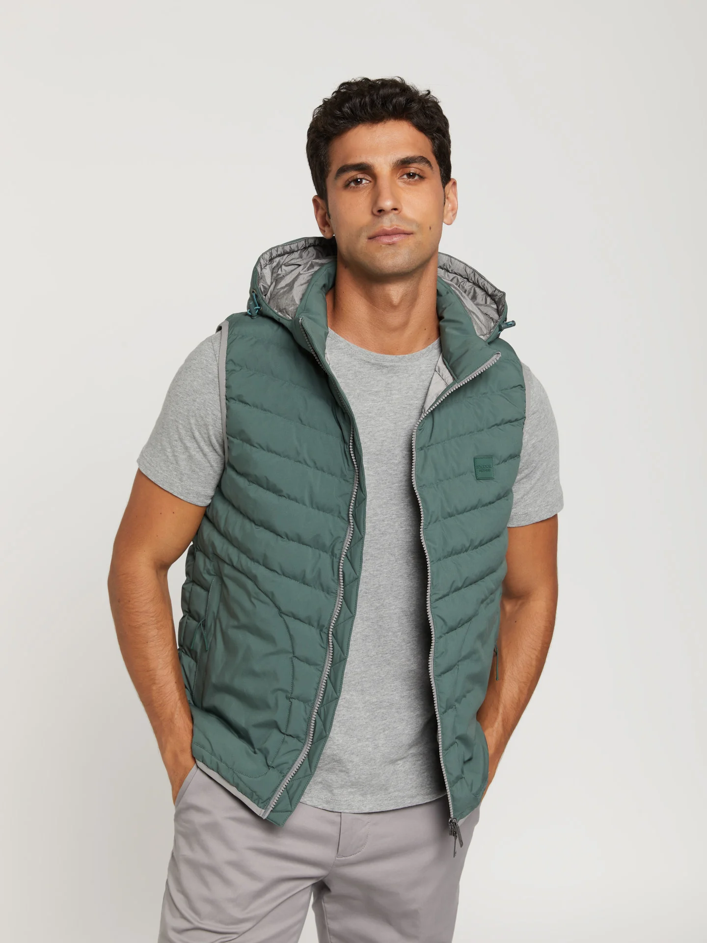 Recycled lightdown vest - Image 9