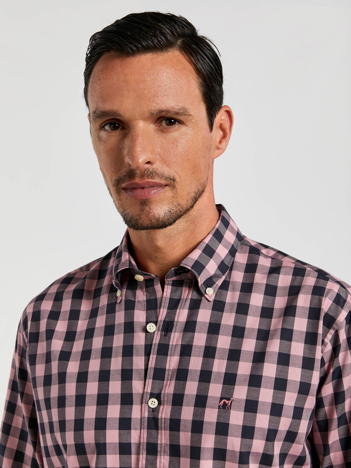 Regular fit 100% bci cotton checks oxford shirt - Image 2