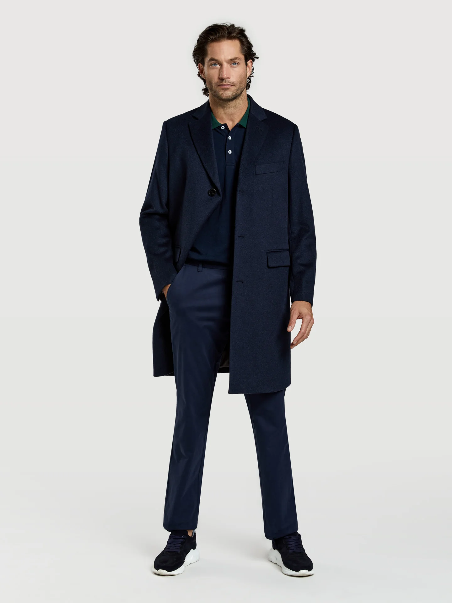 Regular fit basic chino trousers - Image 16