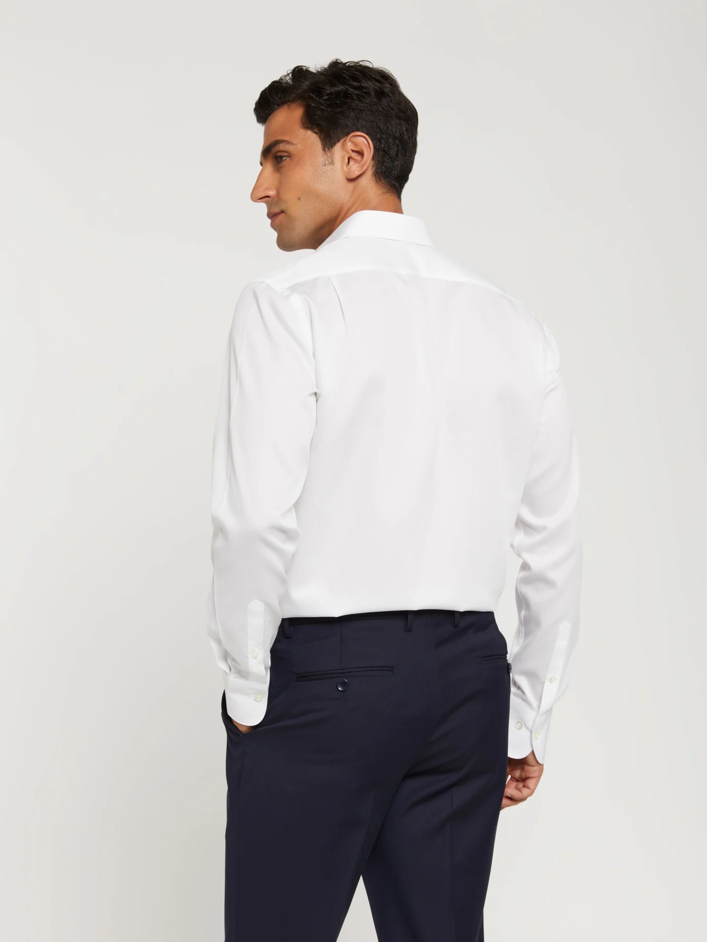 Regular fit business twill formal shirt - Image 3