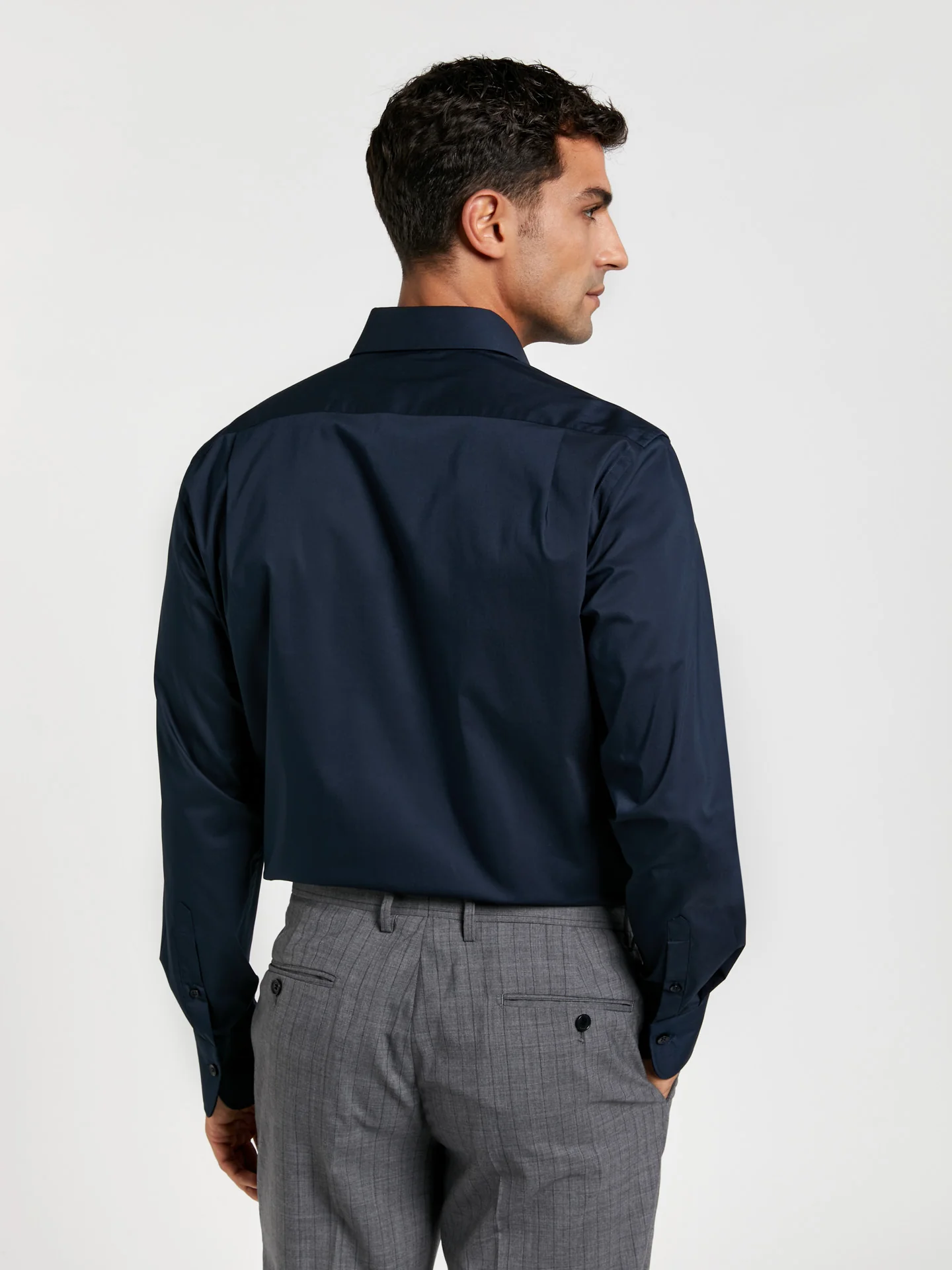 Regular fit k-easy plain poplin comfort shirt - Image 7