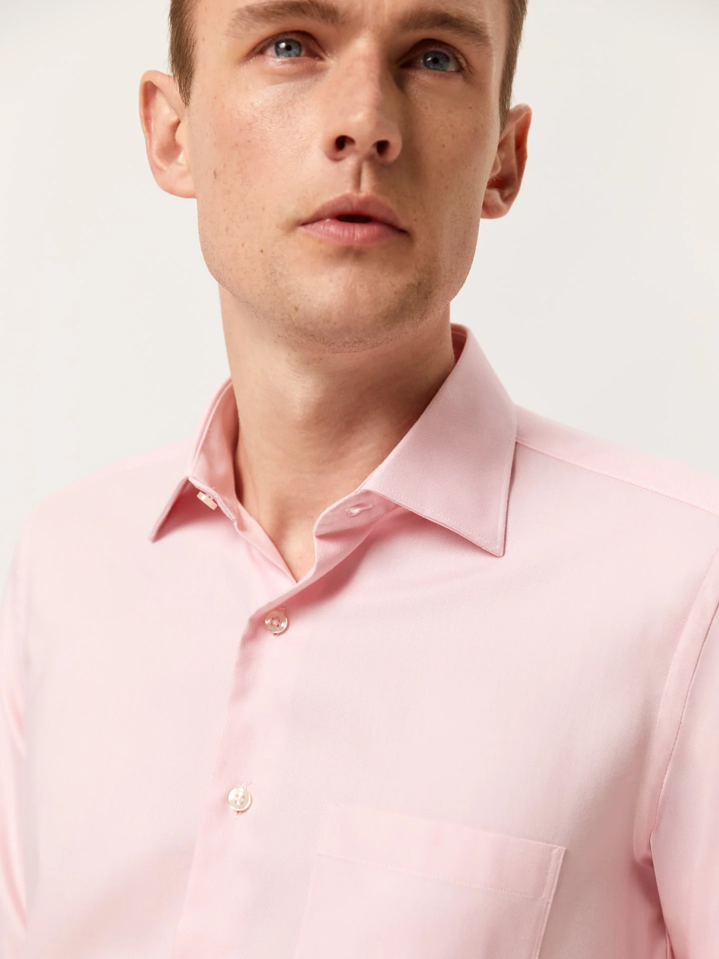 Regular Fit Oxford Shirt with Oxford Collar - Image 2