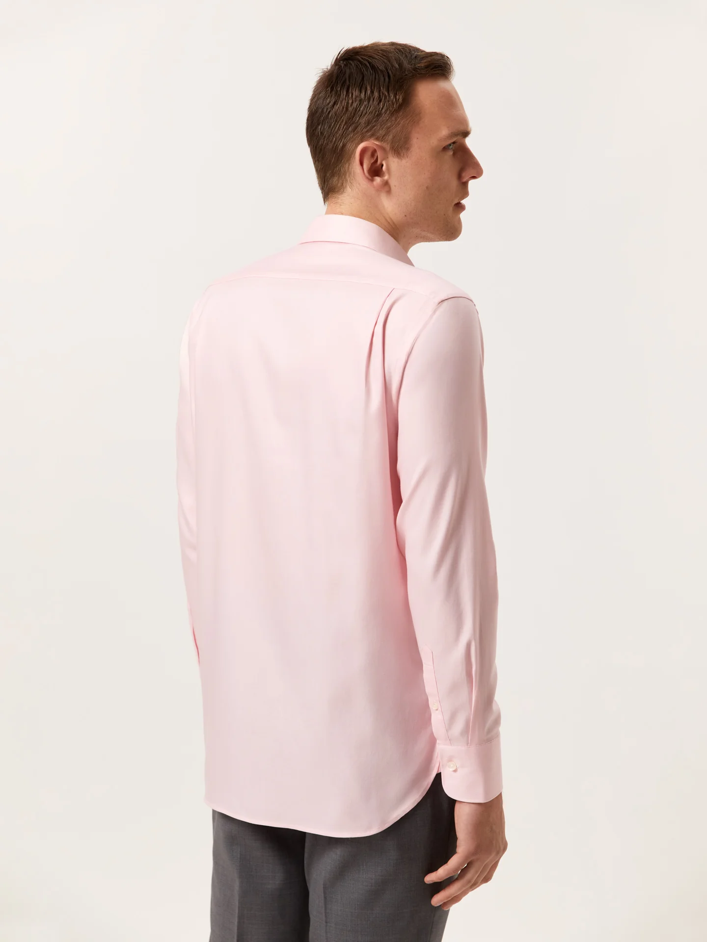 Regular Fit Oxford Shirt with Oxford Collar - Image 4