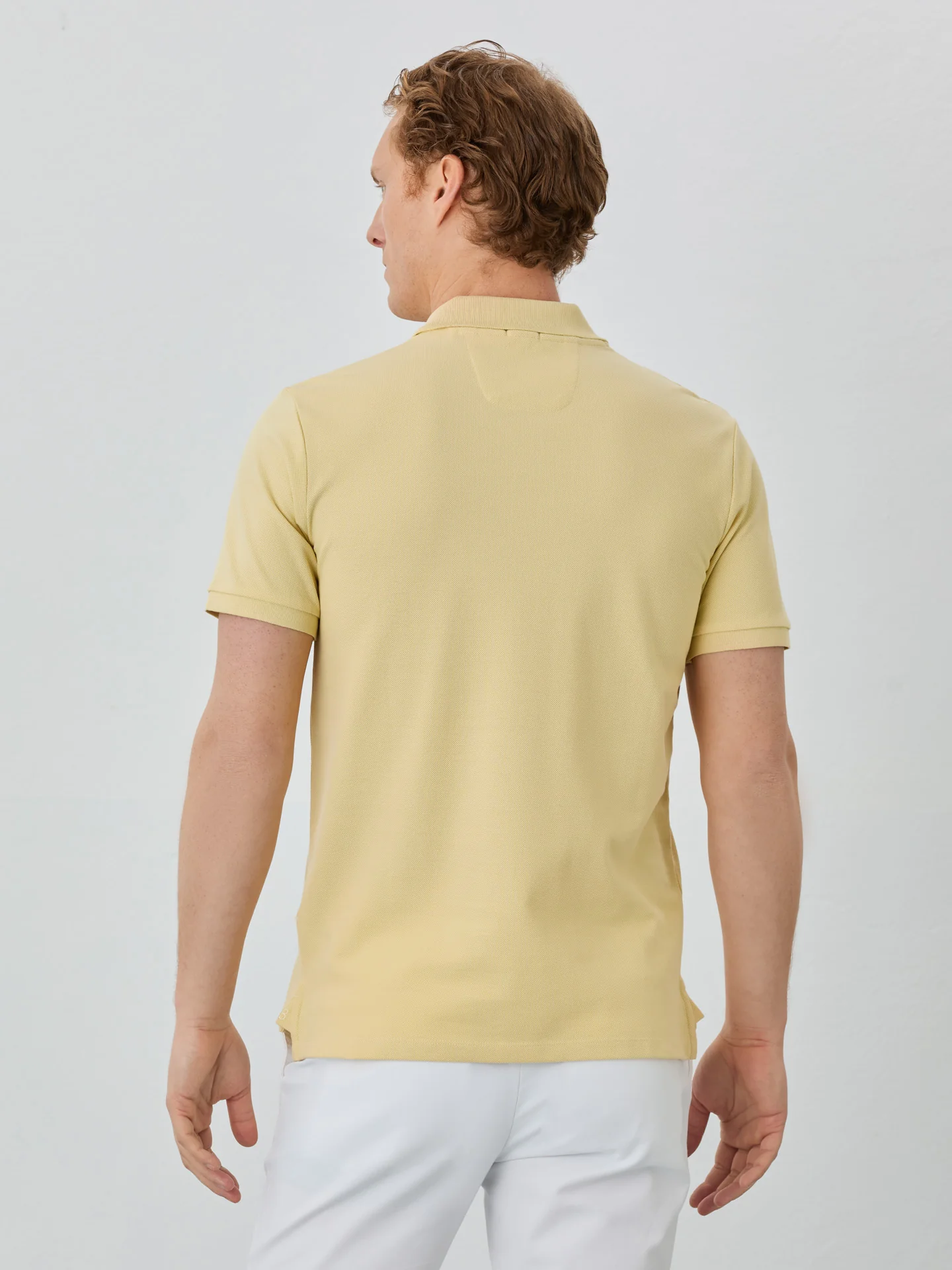 Regular Fit Piqué Polo With Logo Embroidery In 100% BCI Cotton - Image 25