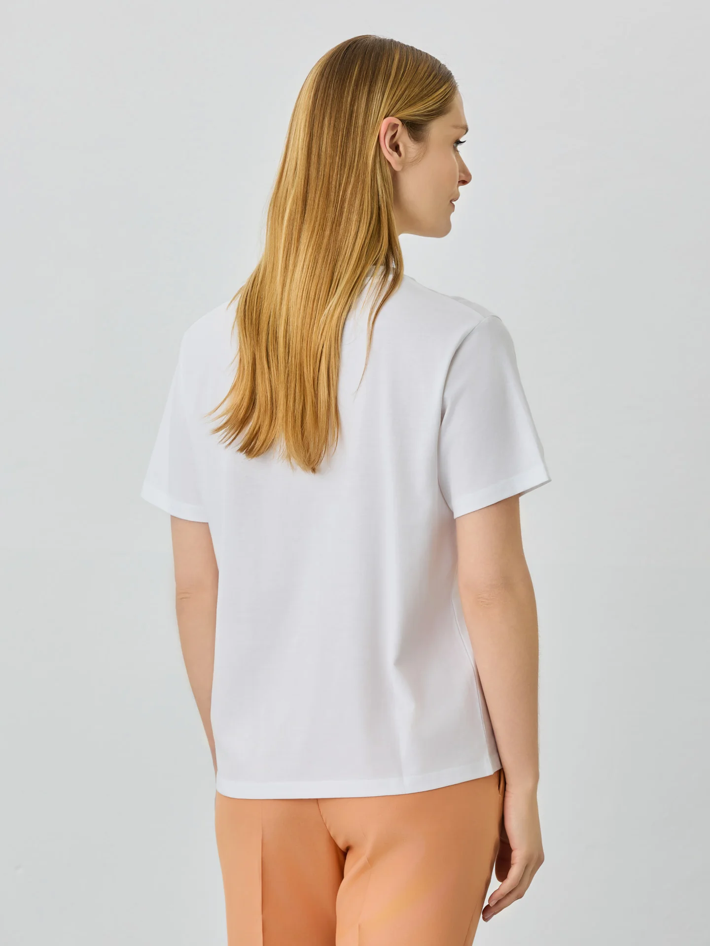 Regular Fit T-shirt In Organic Cotton With Leo Sign - Image 3