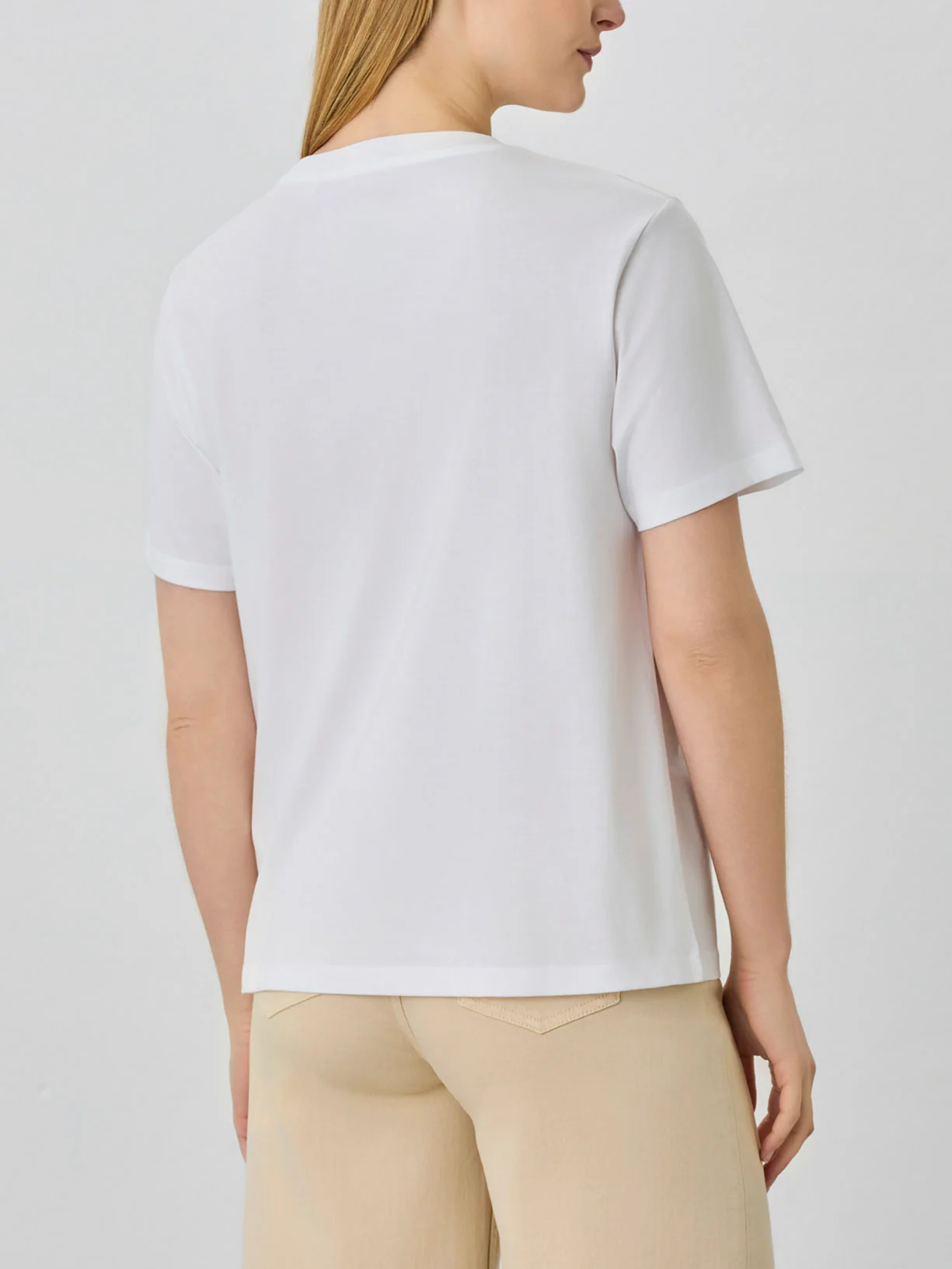 Regular Fit T-shirt In Organic Cotton With Pisces Sign - Image 3
