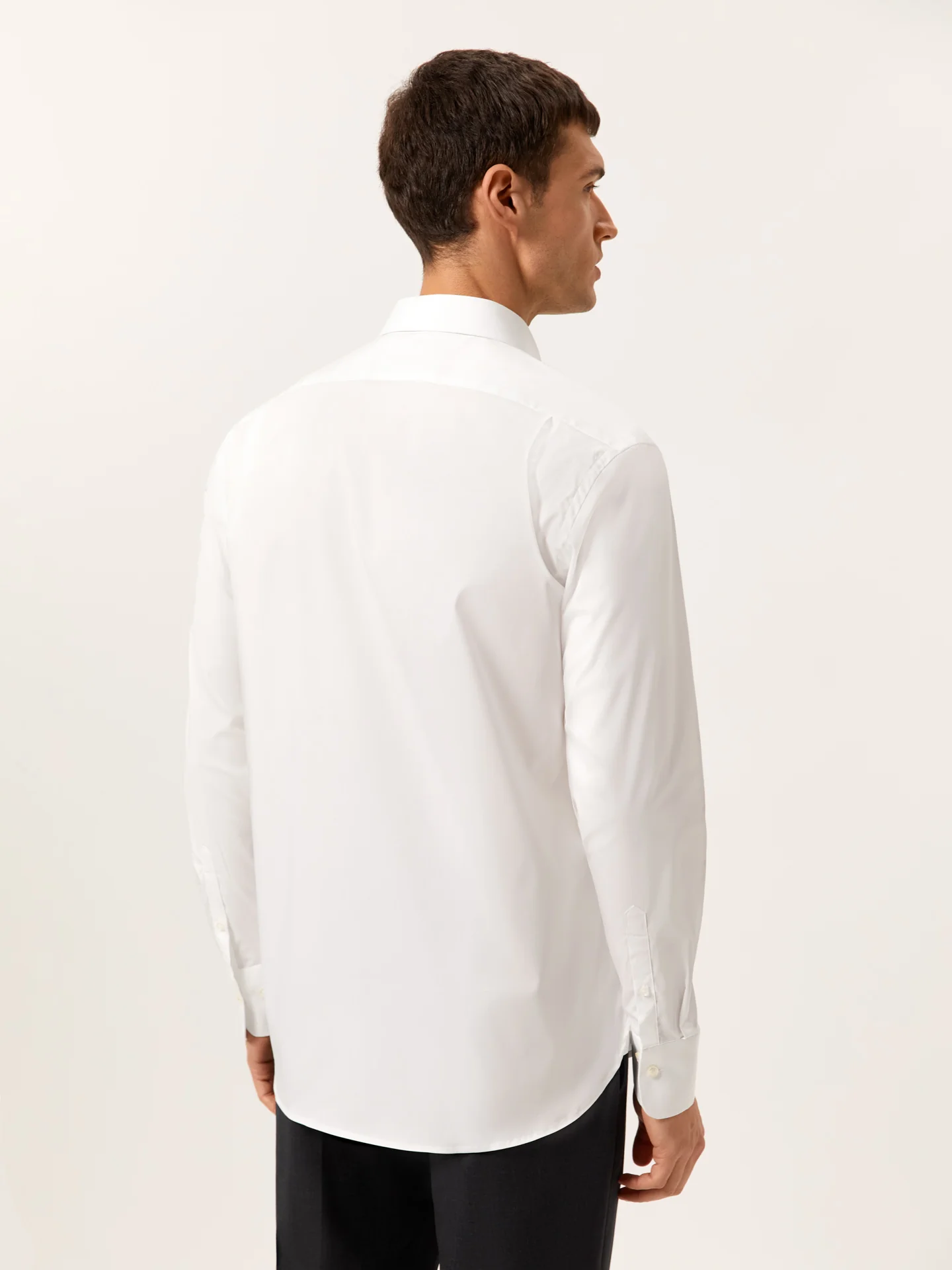 Regular Fit Travel Poplin Shirt in Comfort Cotton - Image 3