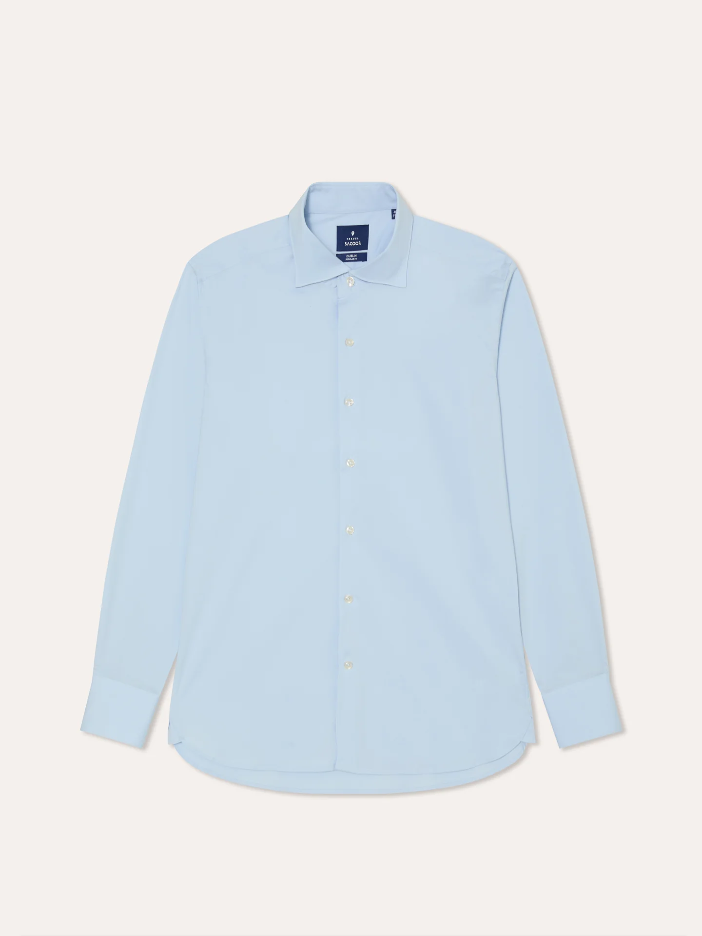 Regular Fit Travel Poplin Shirt in Comfort Cotton - Image 4