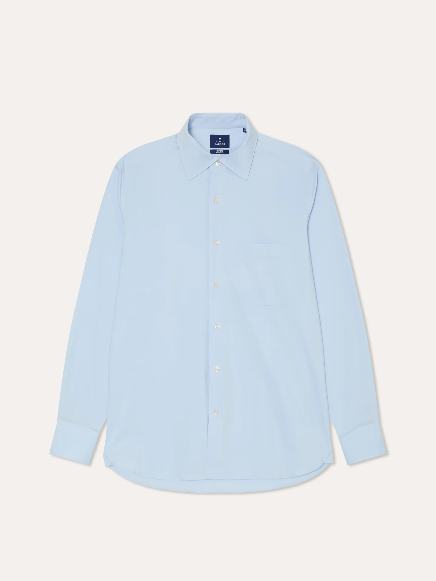 Regular Fit Travel Poplin Shirt in Comfort Cotton - Image 5
