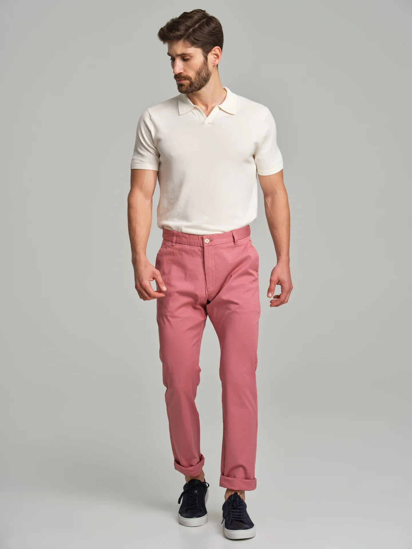 Respekt' Organic Cotton garment dye chino trousers - Image 6