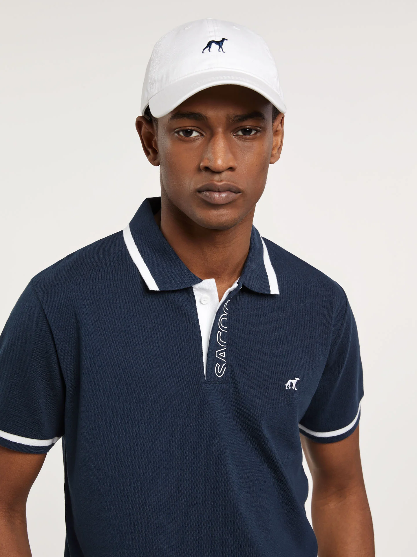 Respekt Polo Piqué Shirt With Branding On Placket - Image 5