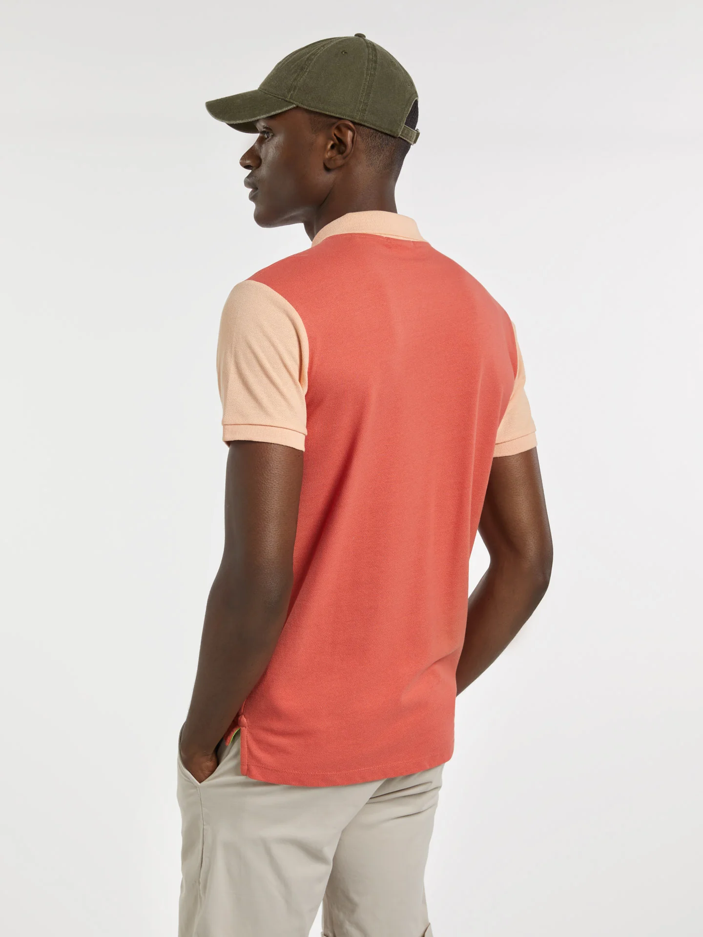 Respekt Polo Piqué Shirt With Colour-Block - Image 6