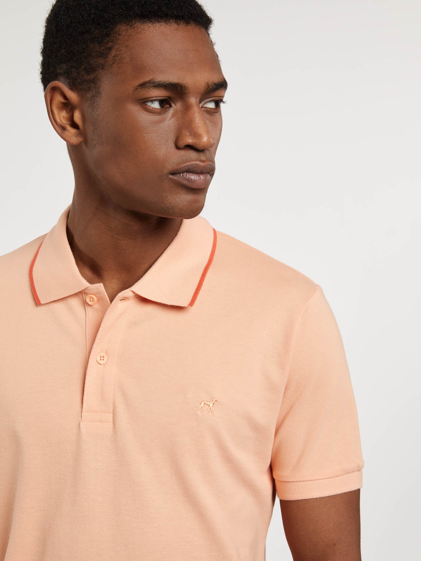 Respekt Polo Piqué Shirt With Contrast - Image 11