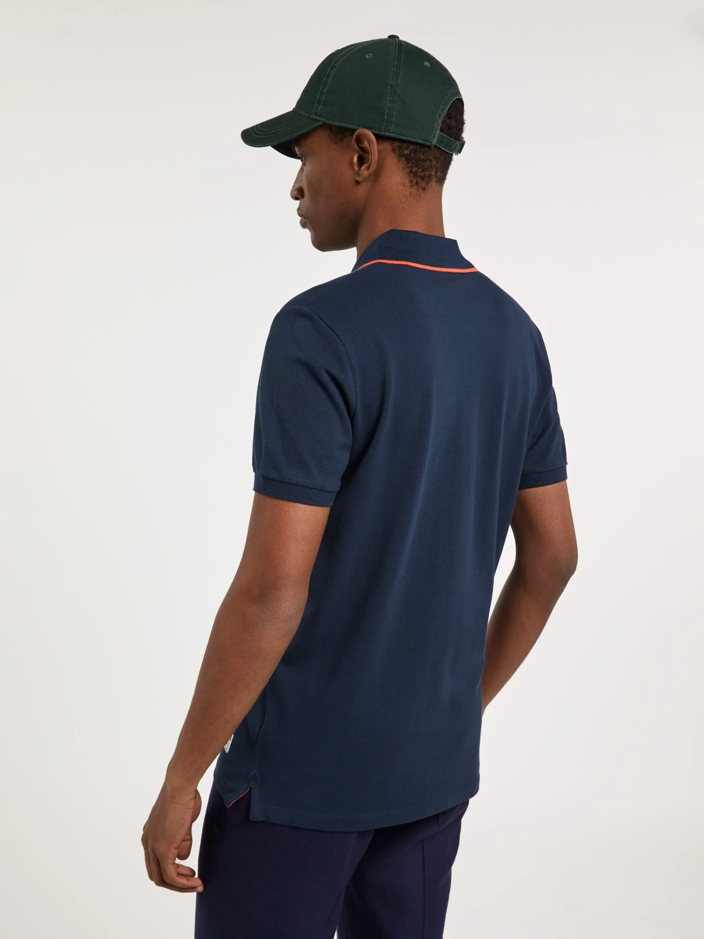 Respekt Polo Piqué Shirt With Contrast - Image 3