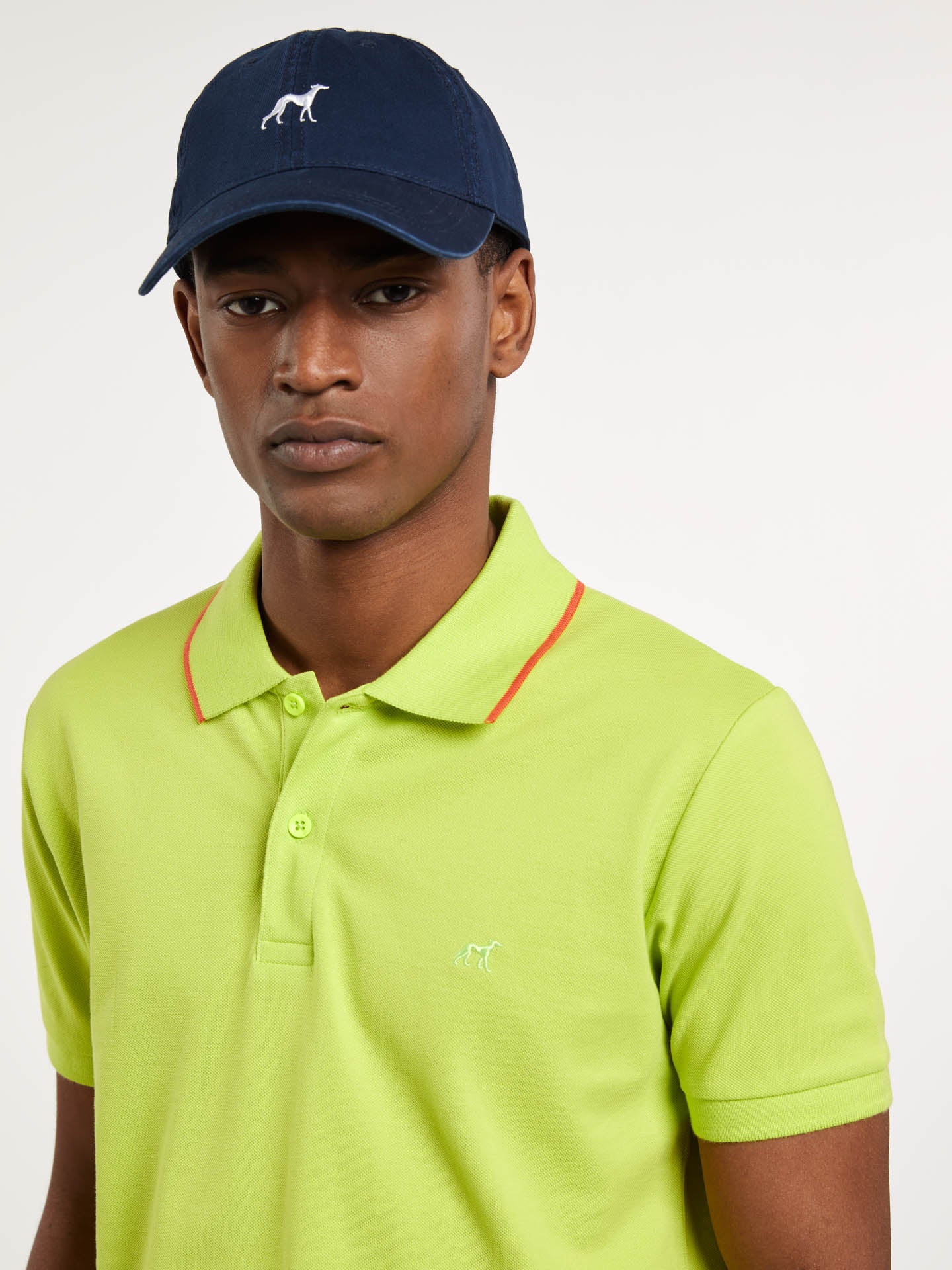 Respekt Polo Piqué Shirt With Contrast - Image 9