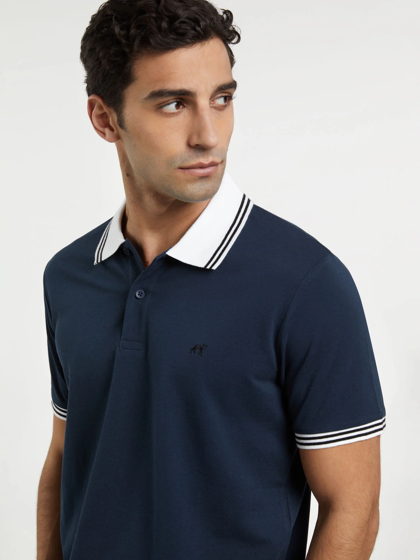 Respekt Polo Piqué Shirt With Contrast Details - Image 5