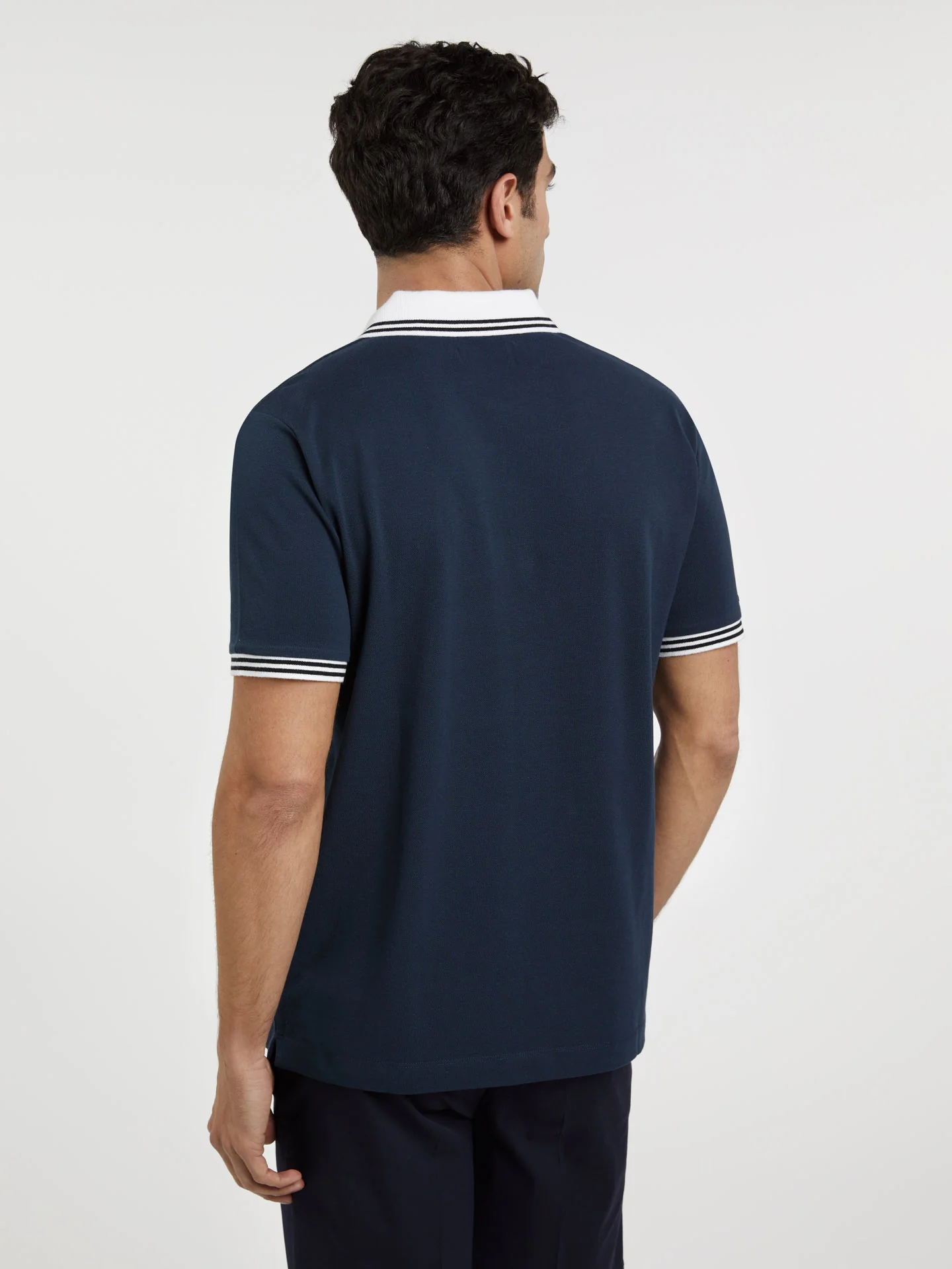 Respekt Polo Piqué Shirt With Contrast Details - Image 6