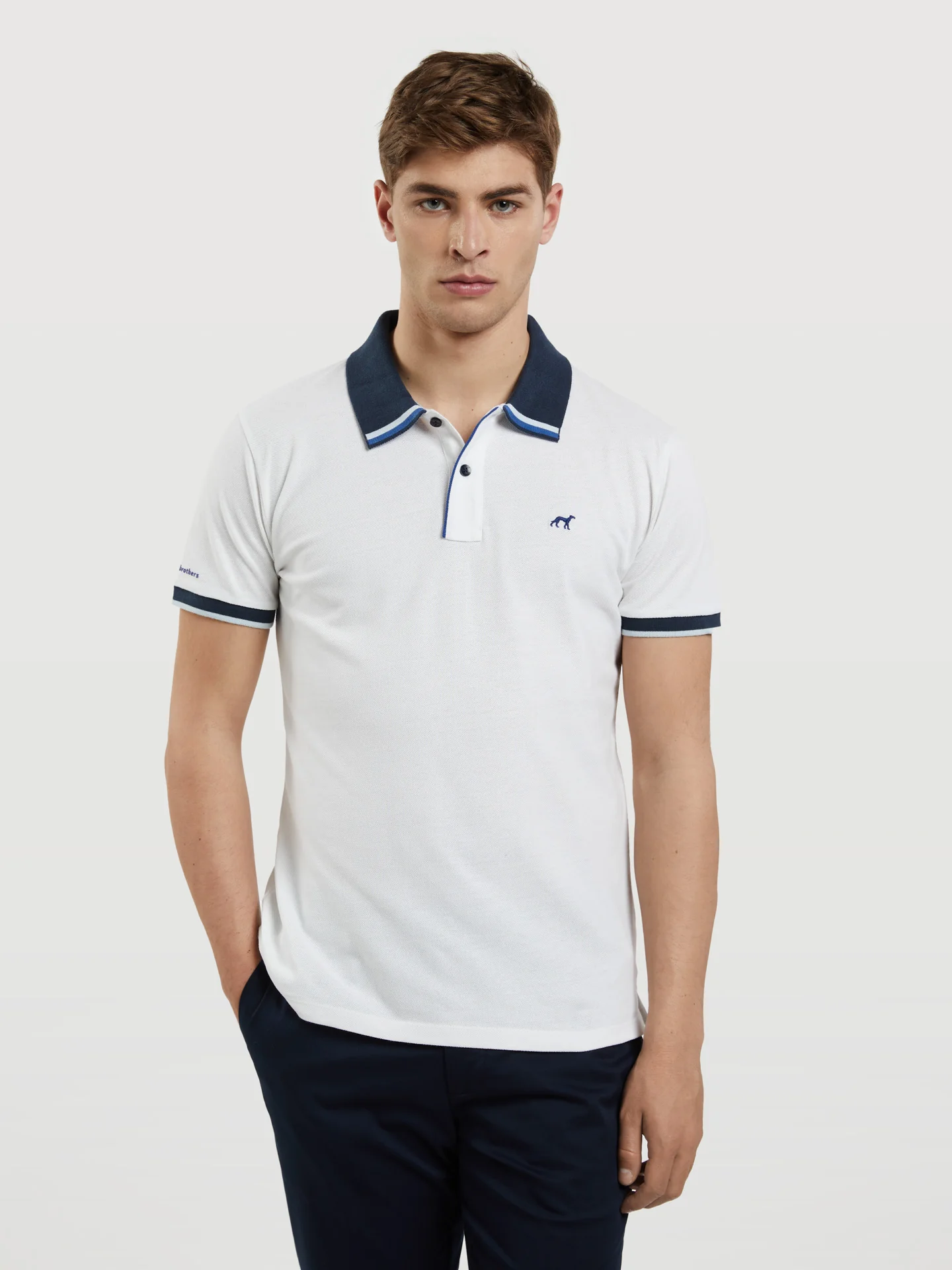 Respekt Polo Piqué Shirt With Contrast Details - Image 10