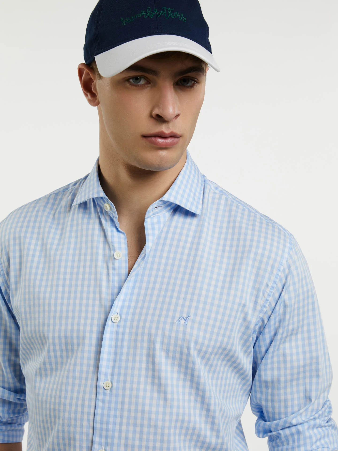 Respekt slim fit checked shirt - Image 3