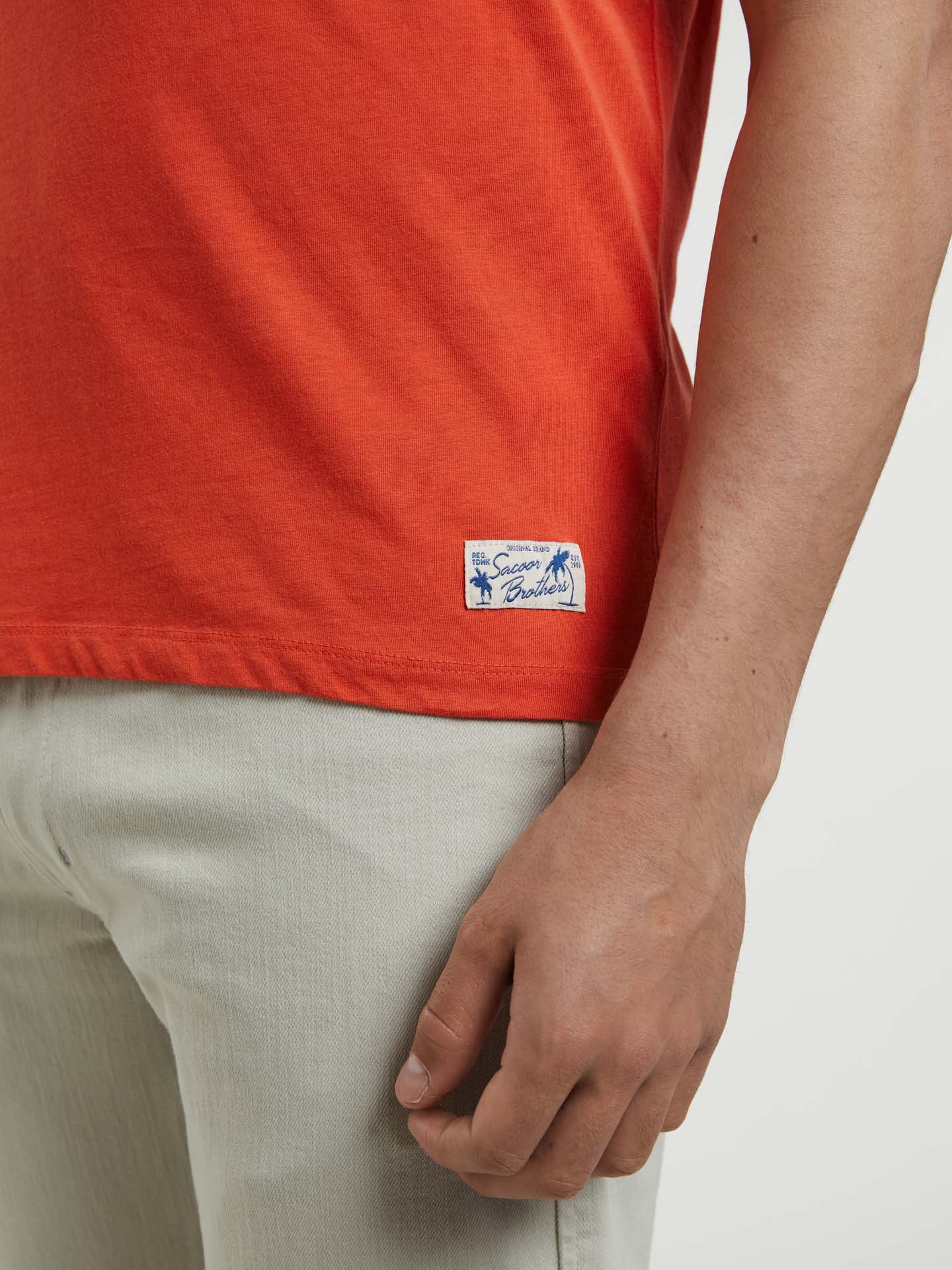 Respekt T-shirt With Chest Logo Embroidery - Image 15