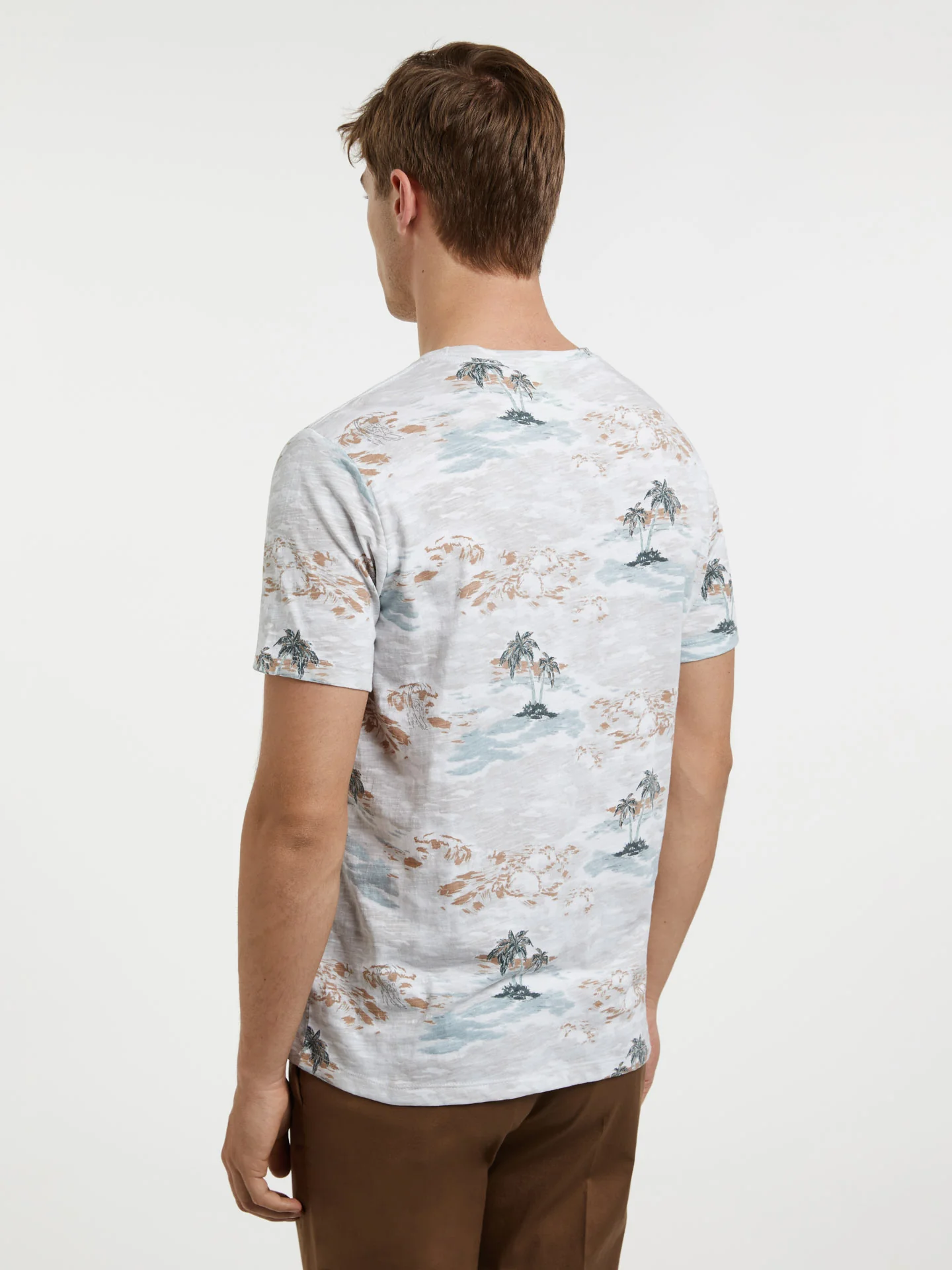 Respekt T-shirt With 'Desert Island' Print - Image 3