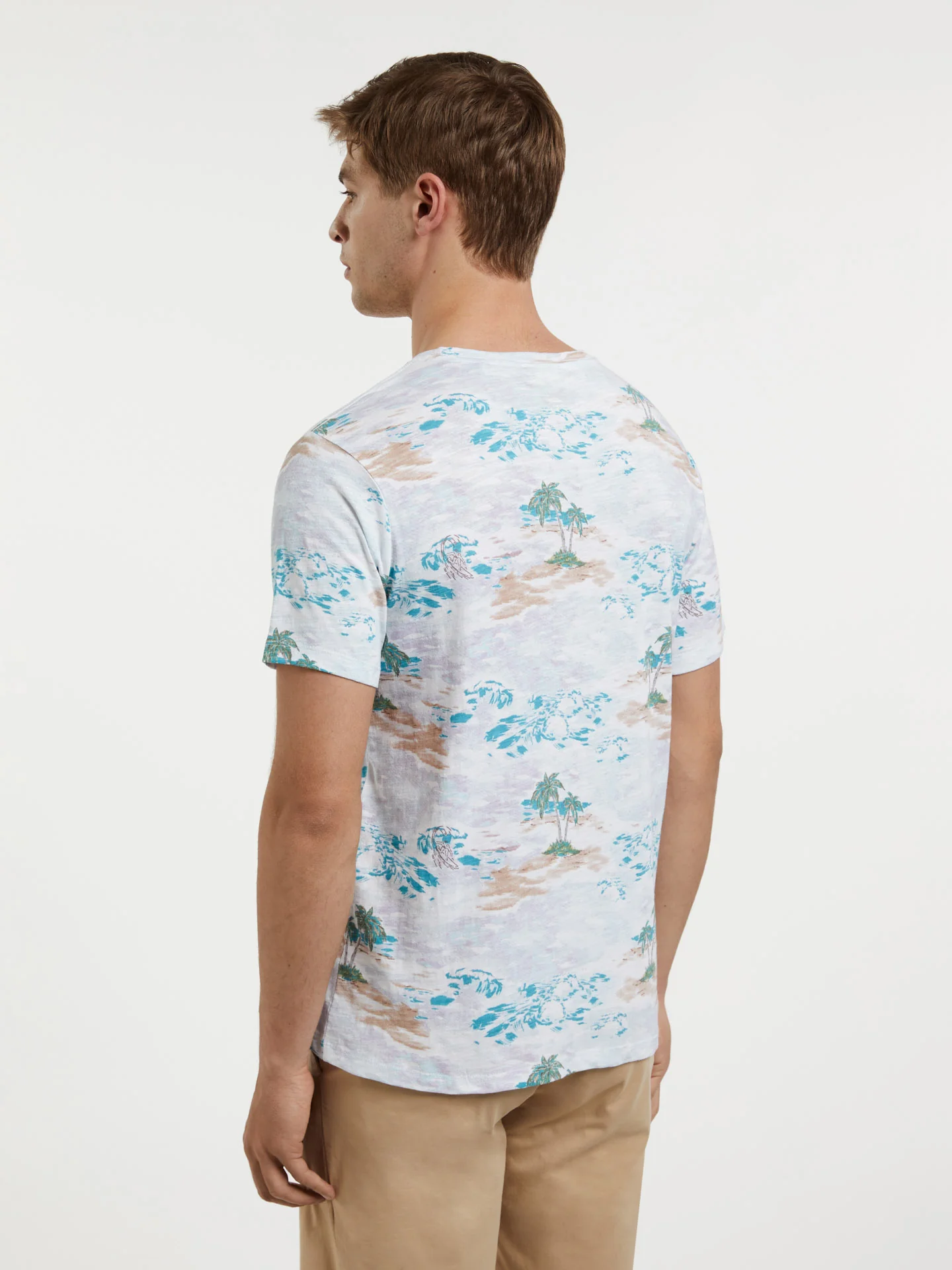 Respekt T-shirt With 'Desert Island' Print - Image 6