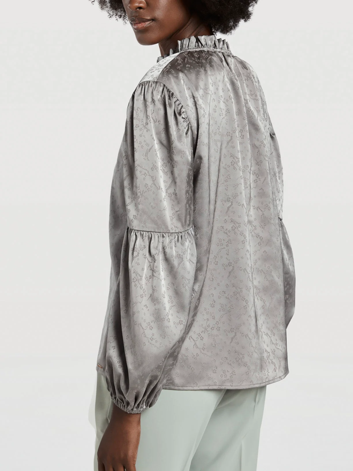 Ruffle Collar Blouse - Image 3