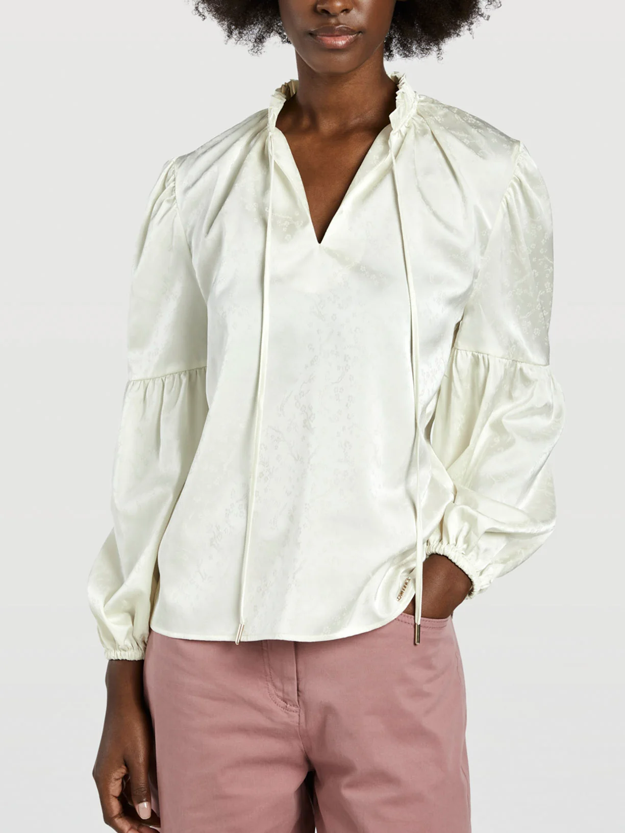 Ruffle Collar Blouse - Image 4