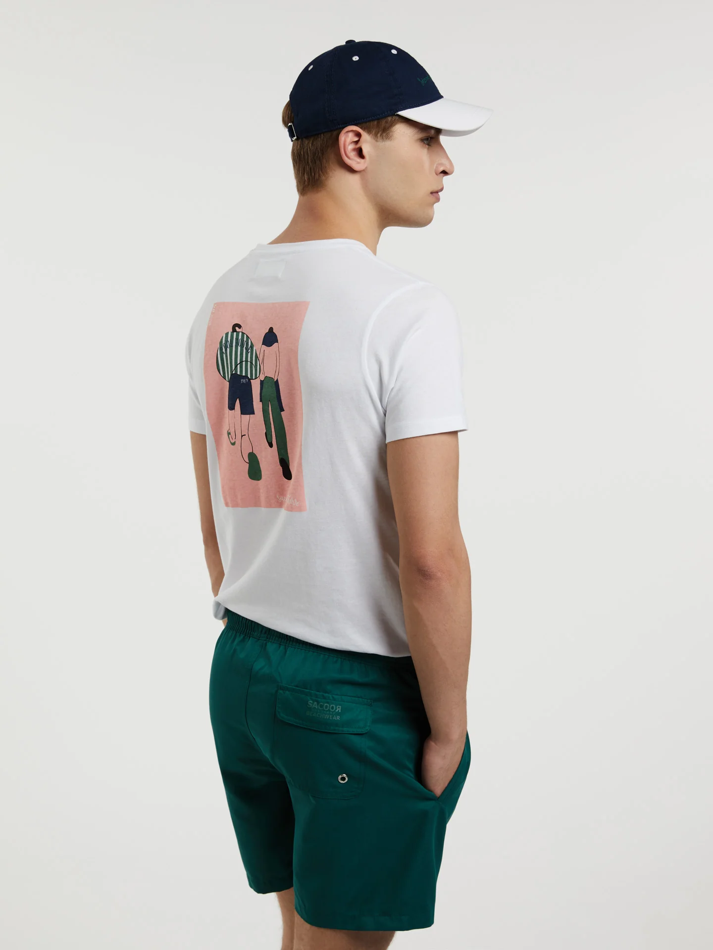 Sacoor Brothers' Magic Print Swim Shorts - Image 6