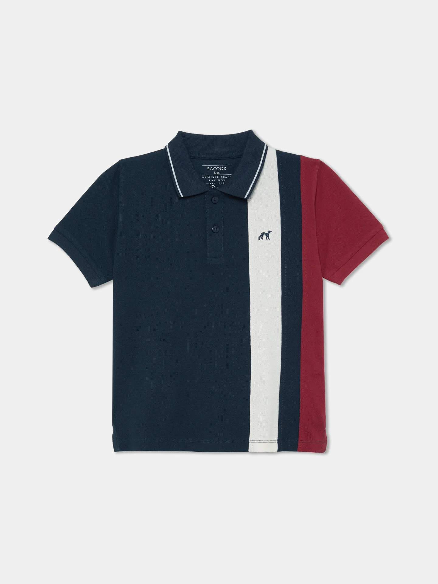 Sacoor Color Block Polo Shirt