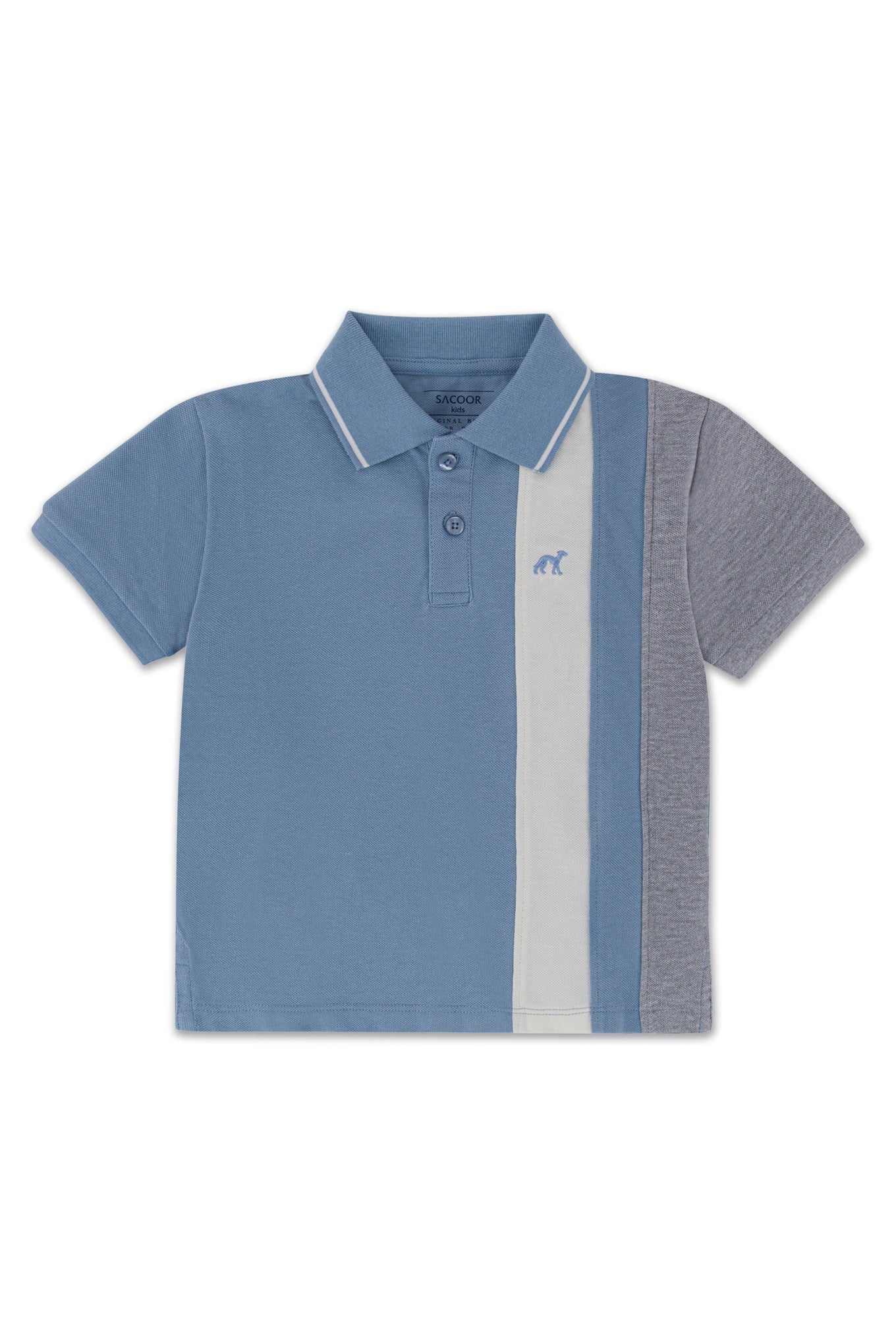 Sacoor Color Block Polo Shirt - Image 4