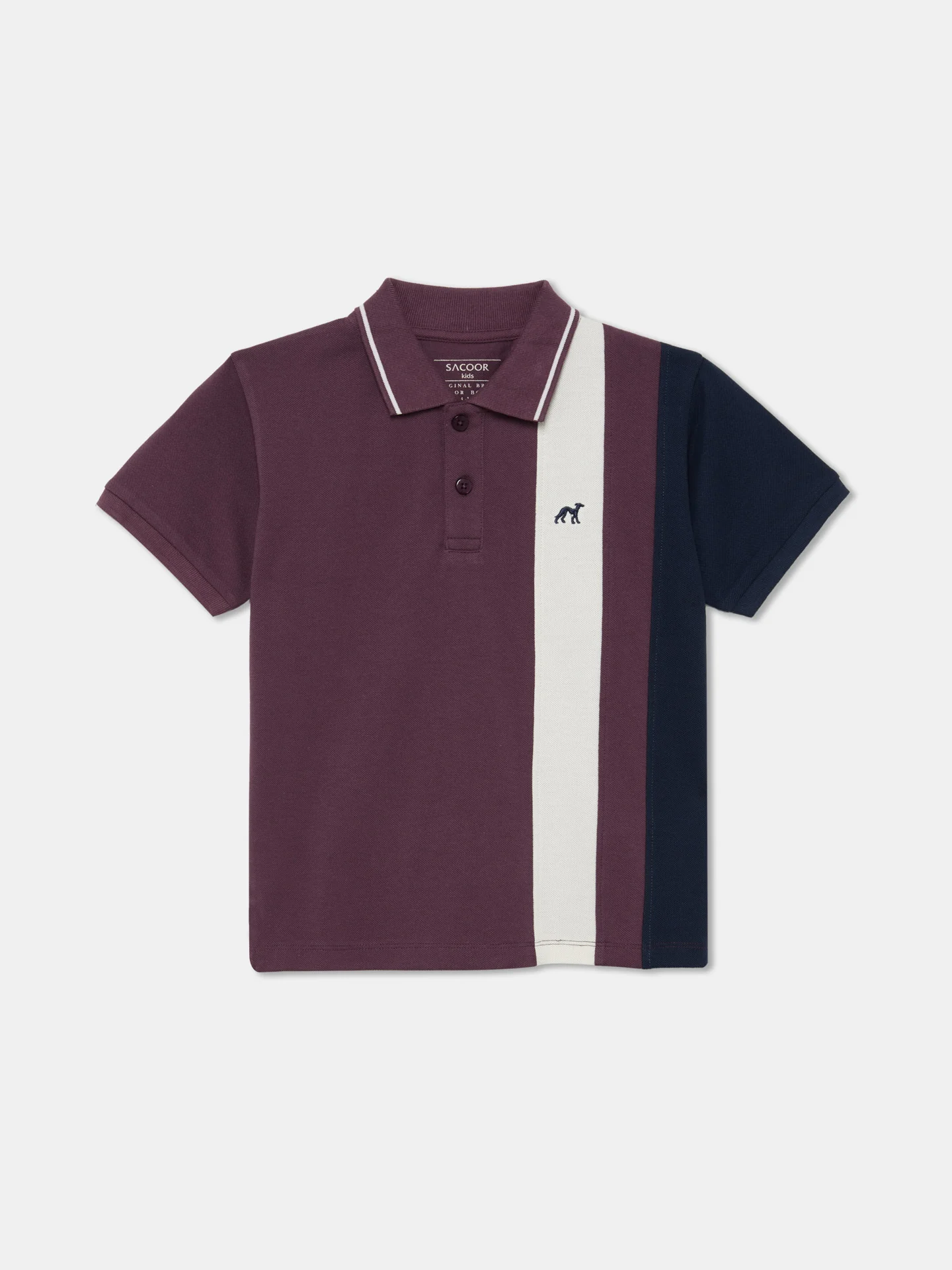 Sacoor Color Block Polo Shirt - Image 7