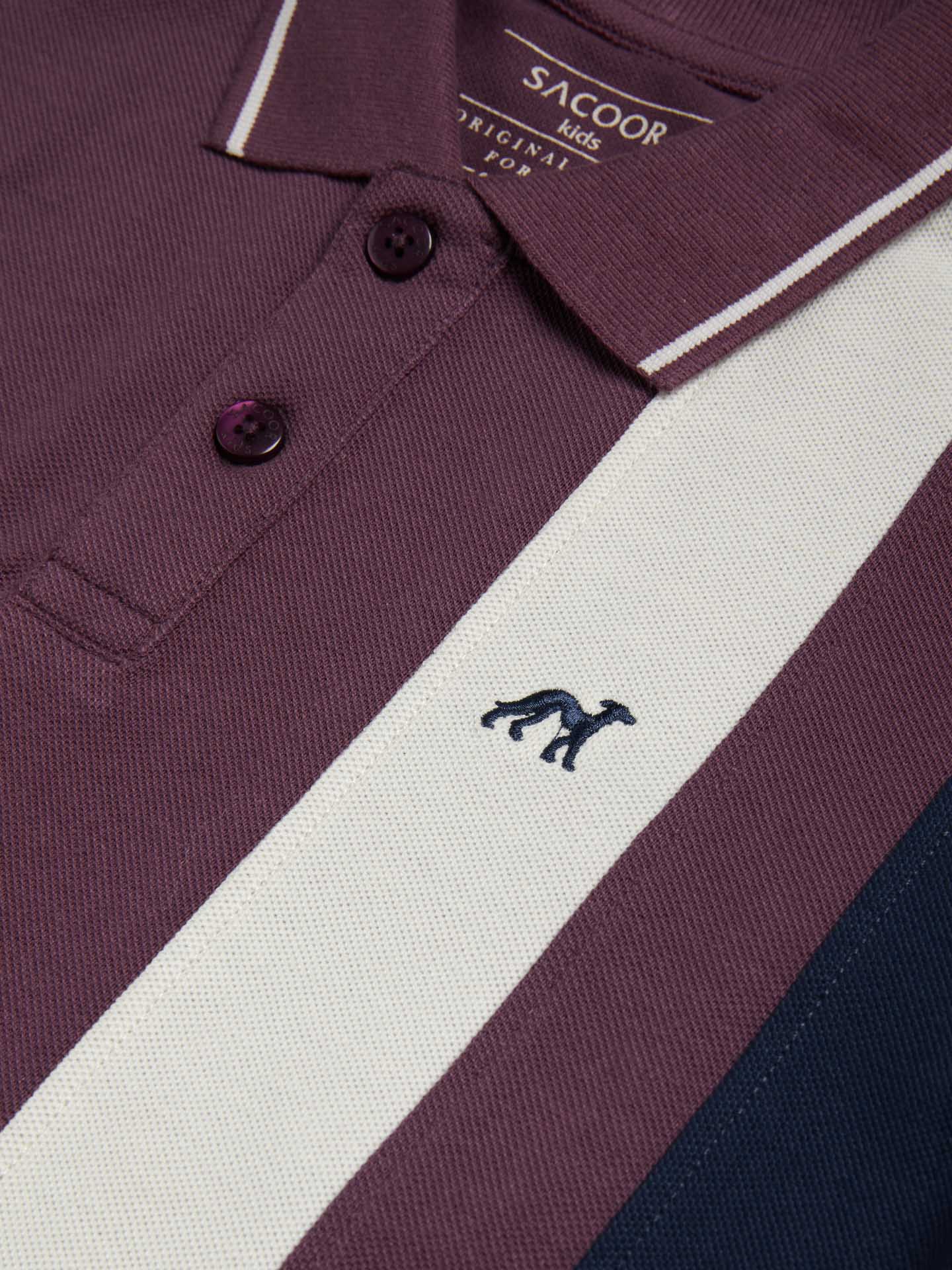 Sacoor Color Block Polo Shirt - Image 9