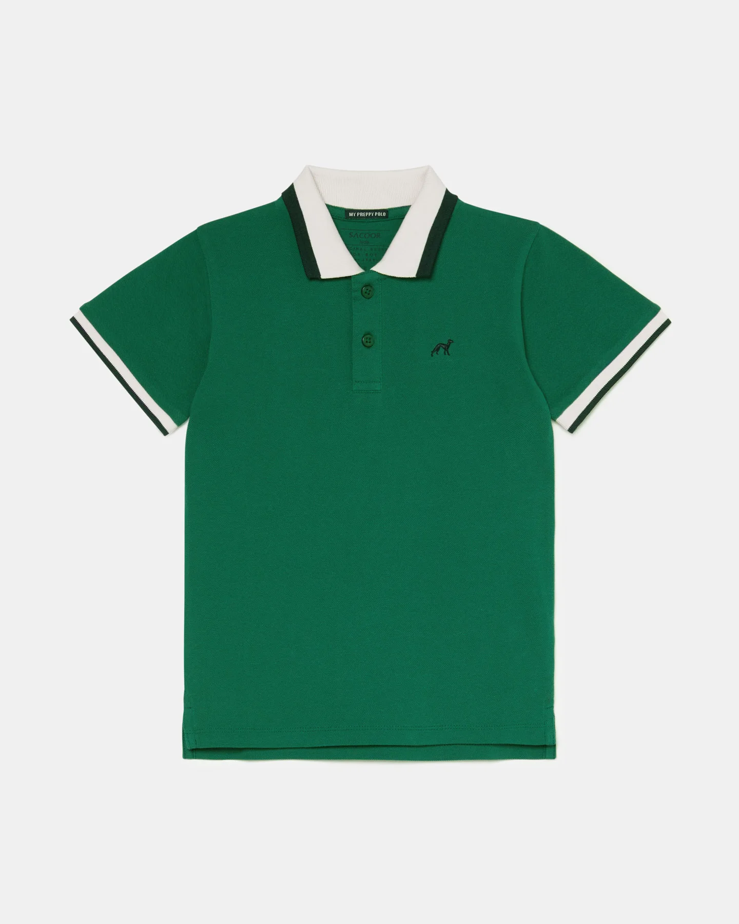 Sacoor Polo Shirt With Contrast Ribs